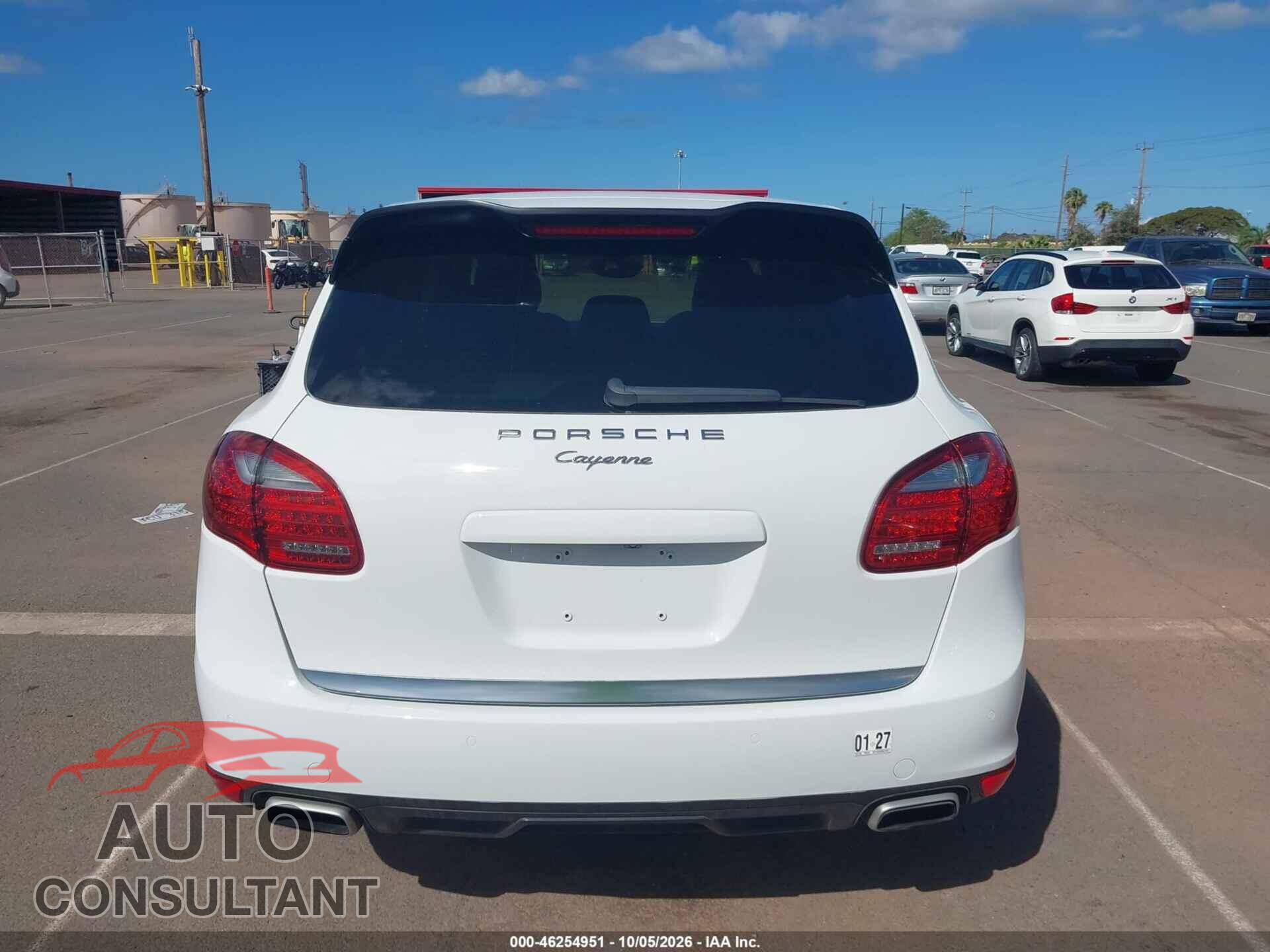 PORSCHE CAYENNE 2012 - WP1AA2A26CLA10871