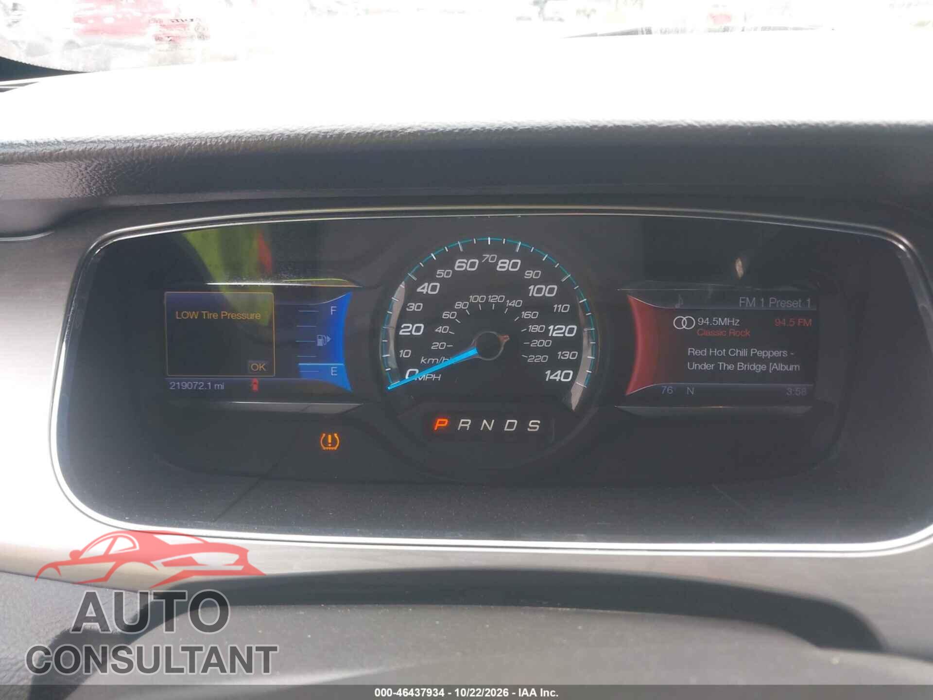 FORD TAURUS 2013 - 1FAHP2E87DG155401