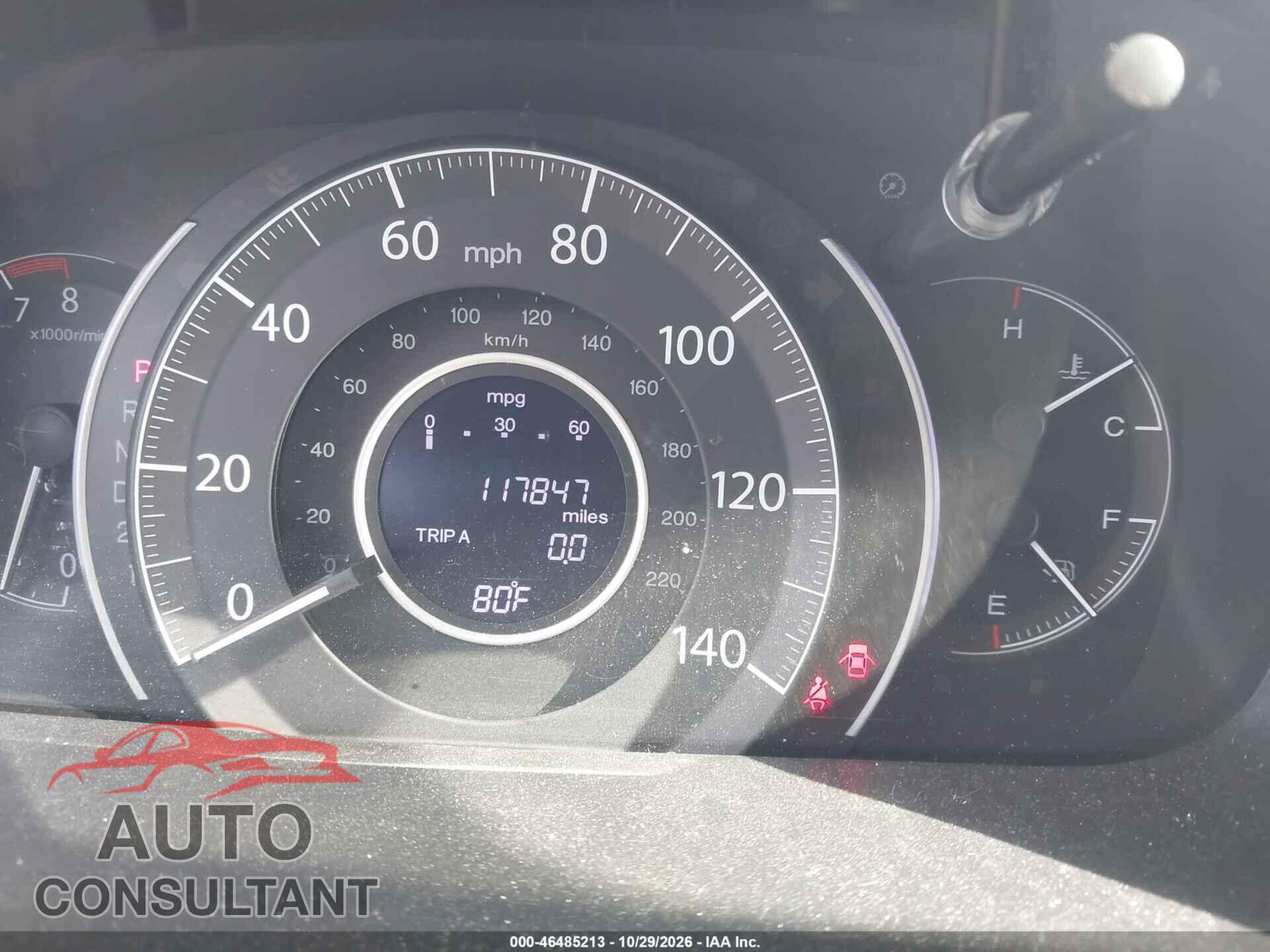 HONDA CR-V 2014 - 5J6RM3H38EL043948