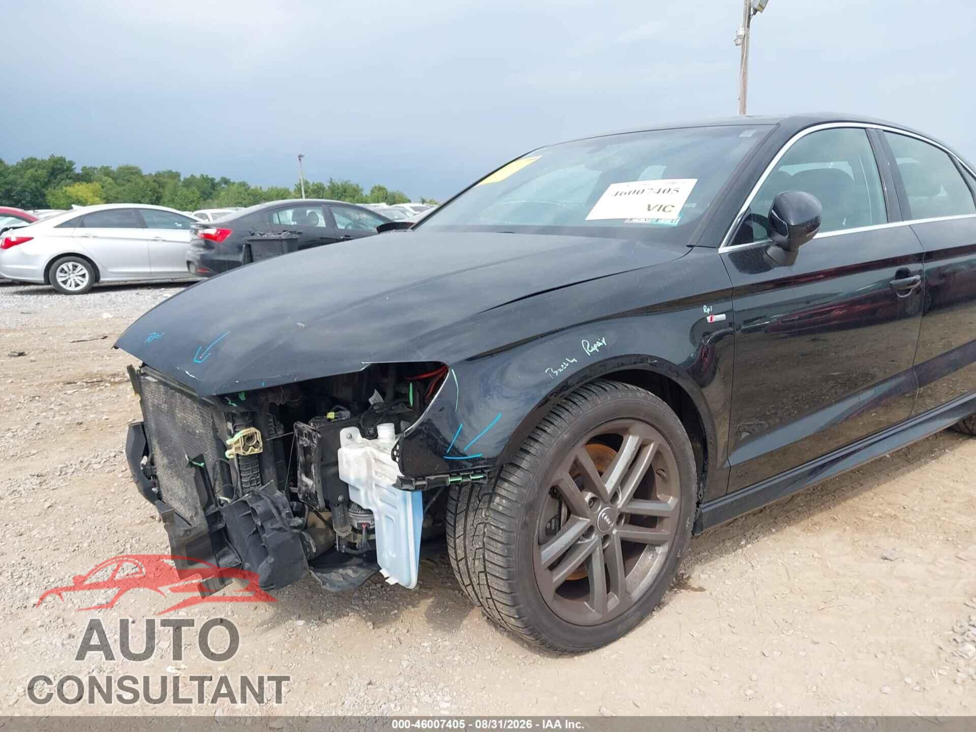AUDI A3 2019 - WAUJEGFF7K1018483