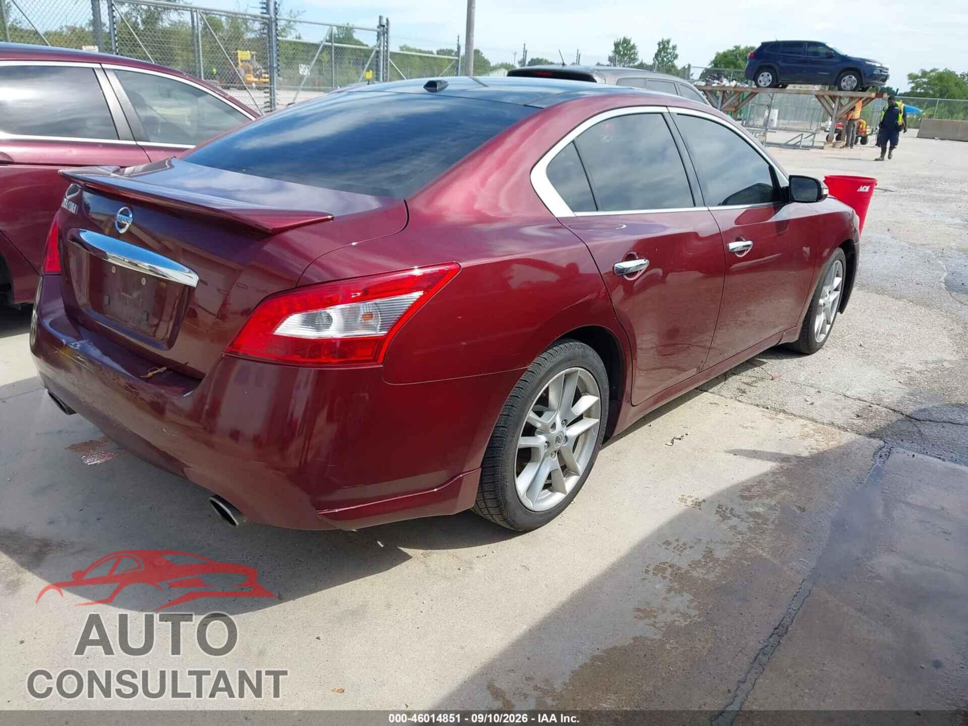 NISSAN MAXIMA 2011 - 1N4AA5AP6BC829236