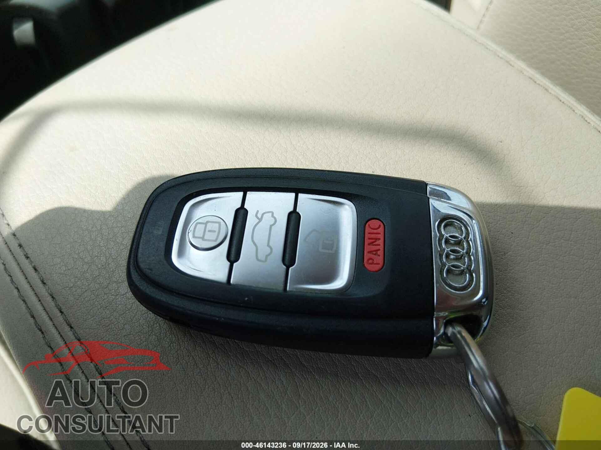 AUDI Q5 2012 - WA1LFAFP7CA123602