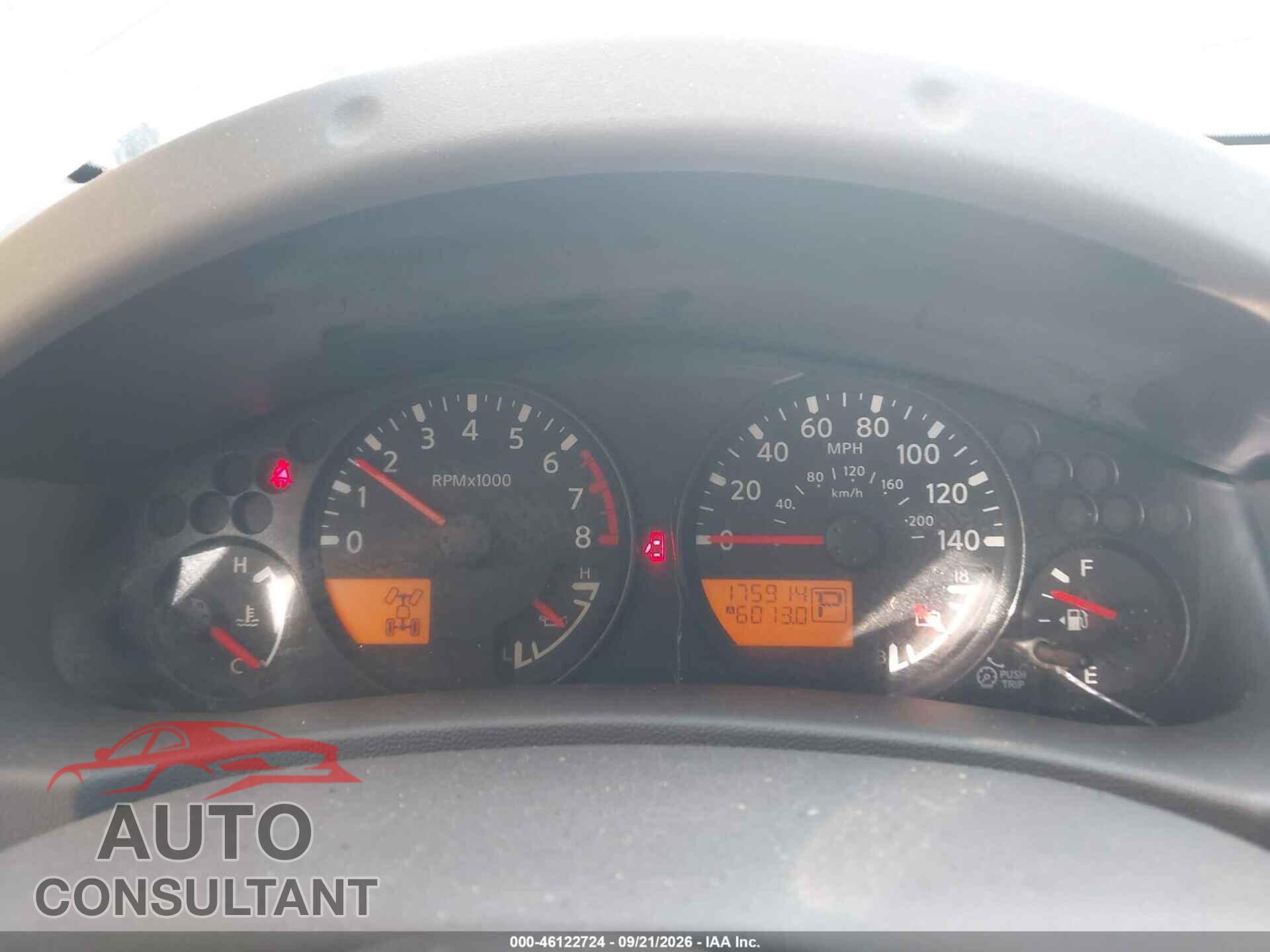NISSAN FRONTIER 2011 - 1N6AD0EV1BC443849