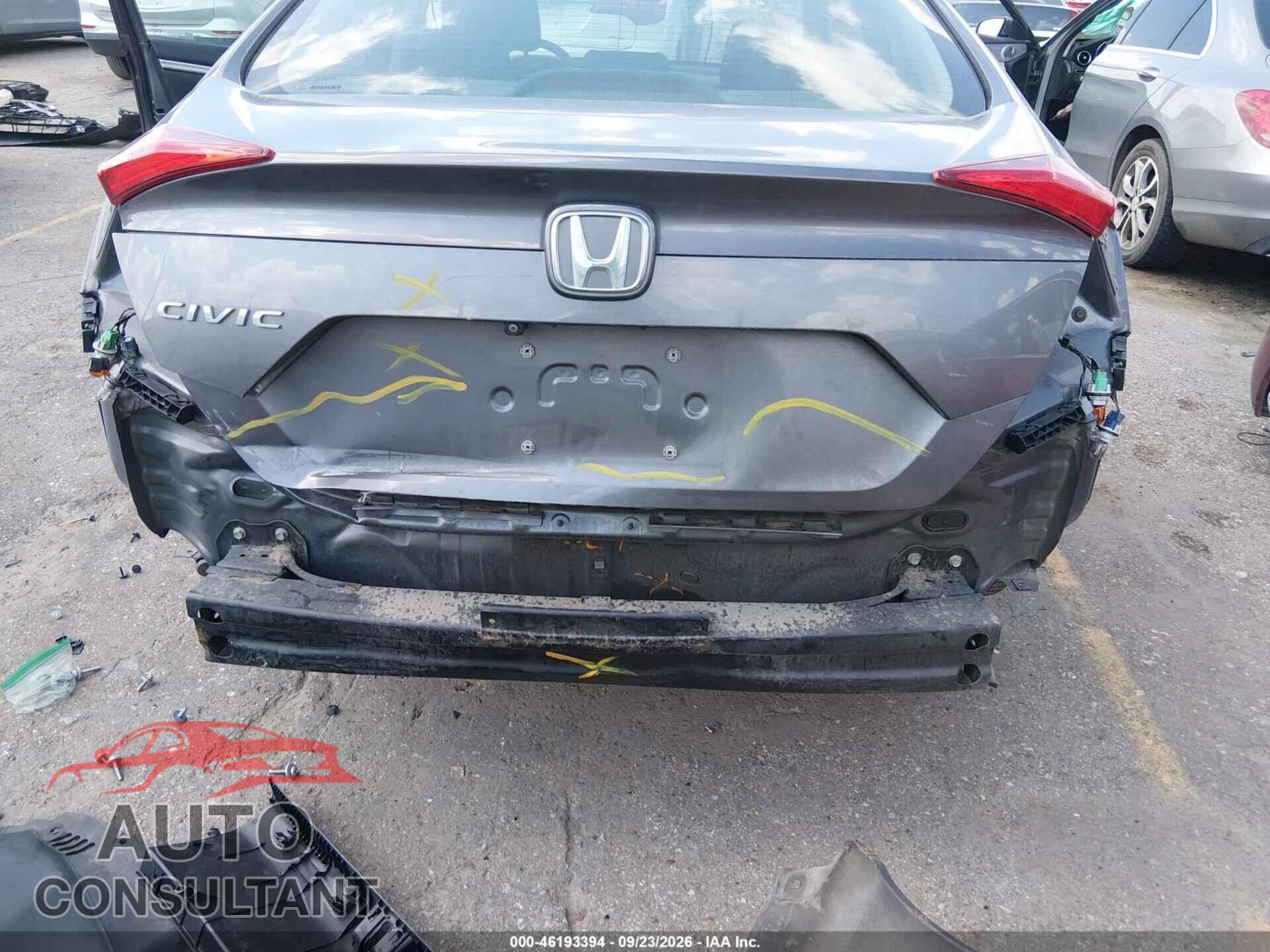 HONDA CIVIC 2017 - 19XFC2F58HE069375