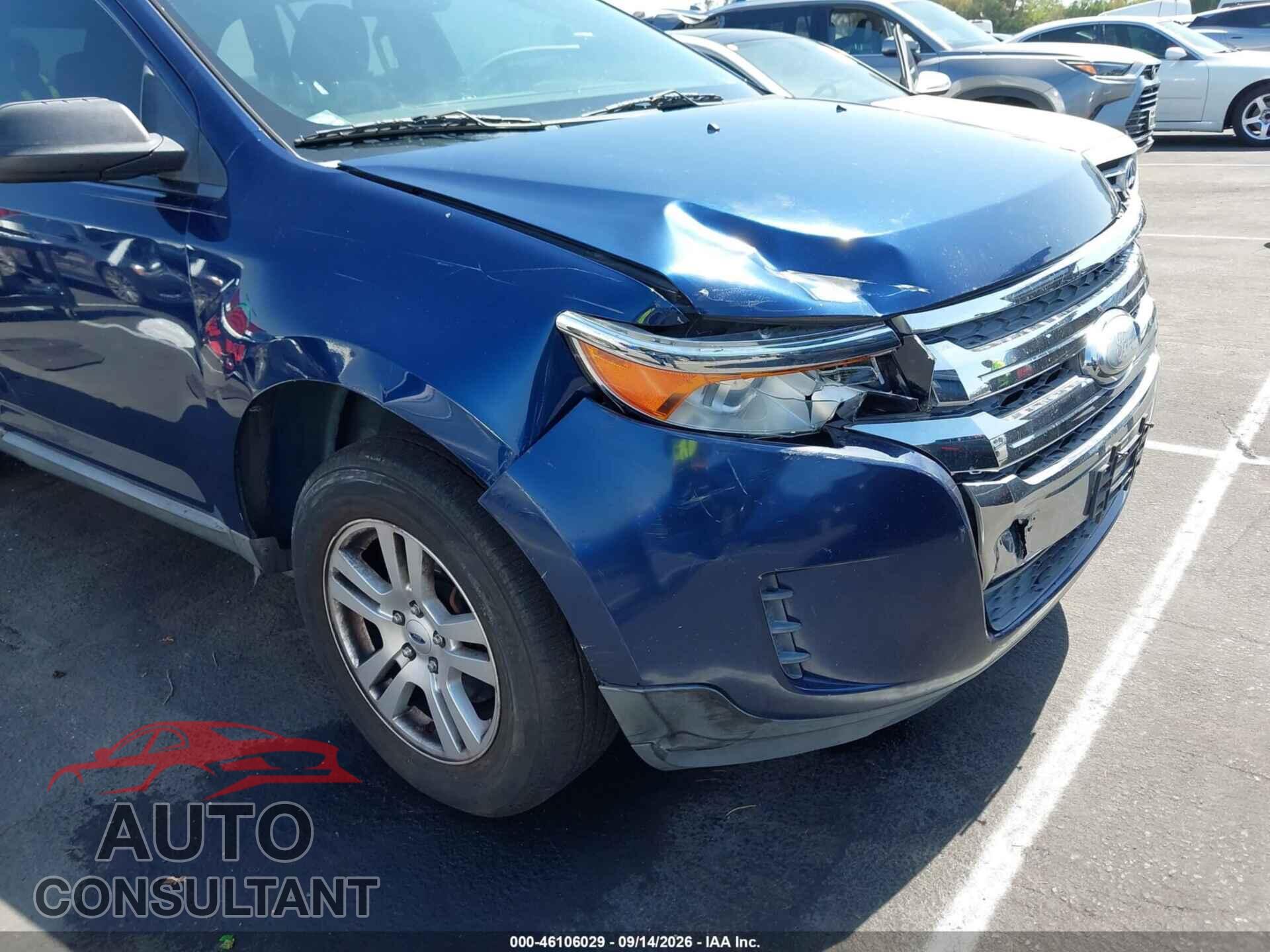 FORD EDGE 2012 - 2FMDK3GC4CBA62495