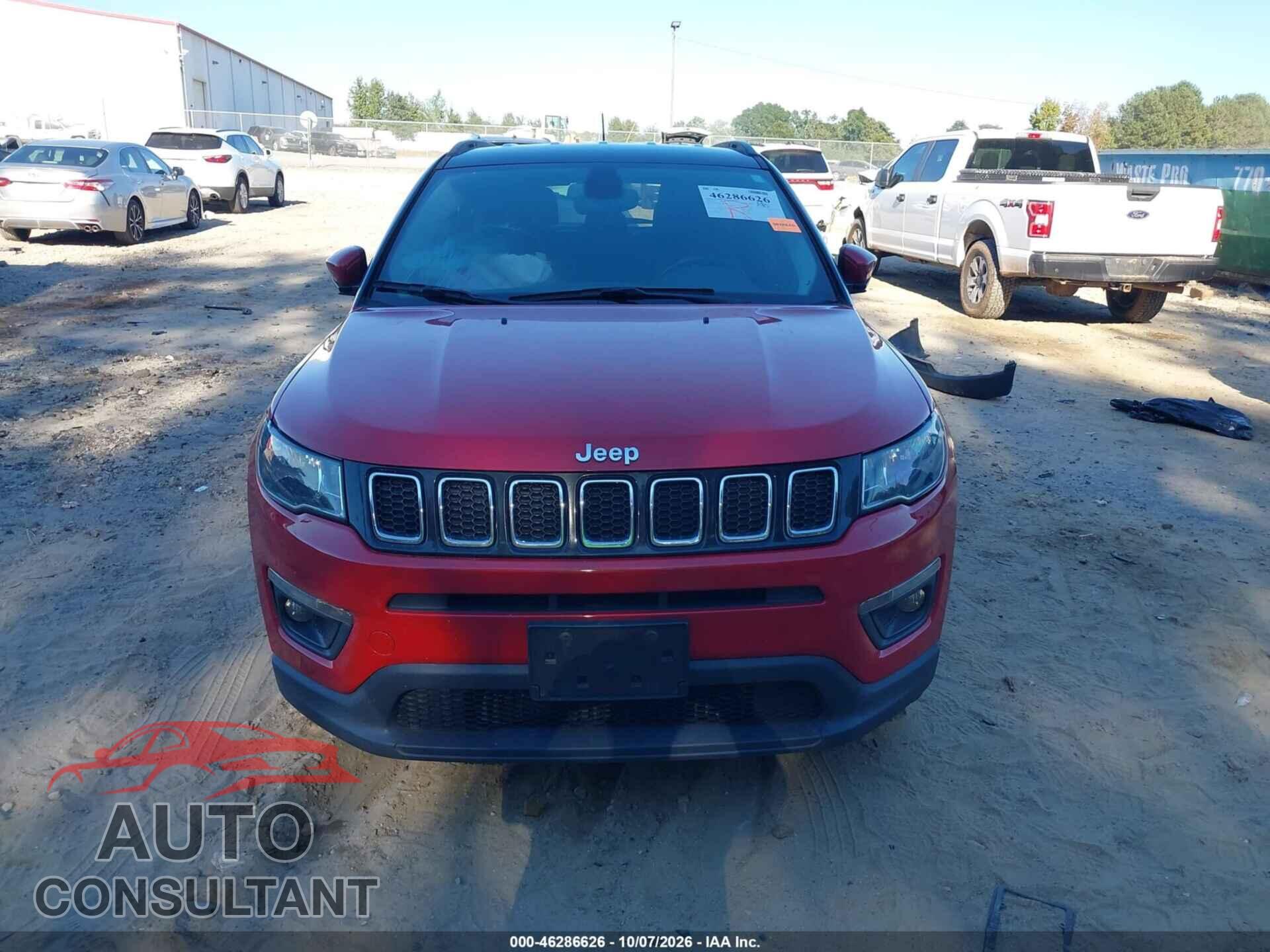 JEEP COMPASS 2020 - 3C4NJCBB3LT162554