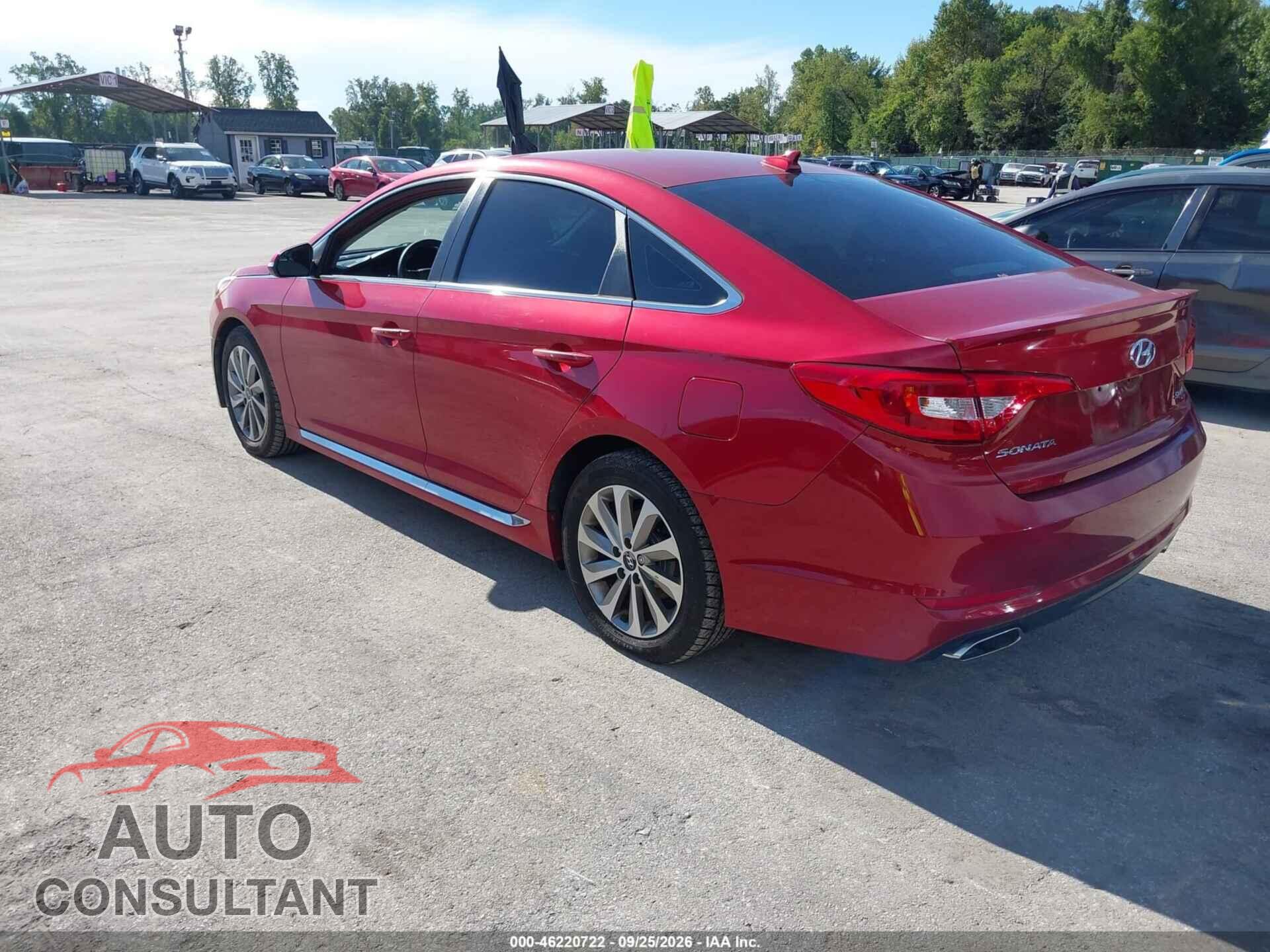 HYUNDAI SONATA 2017 - 5NPE34AF3HH480928