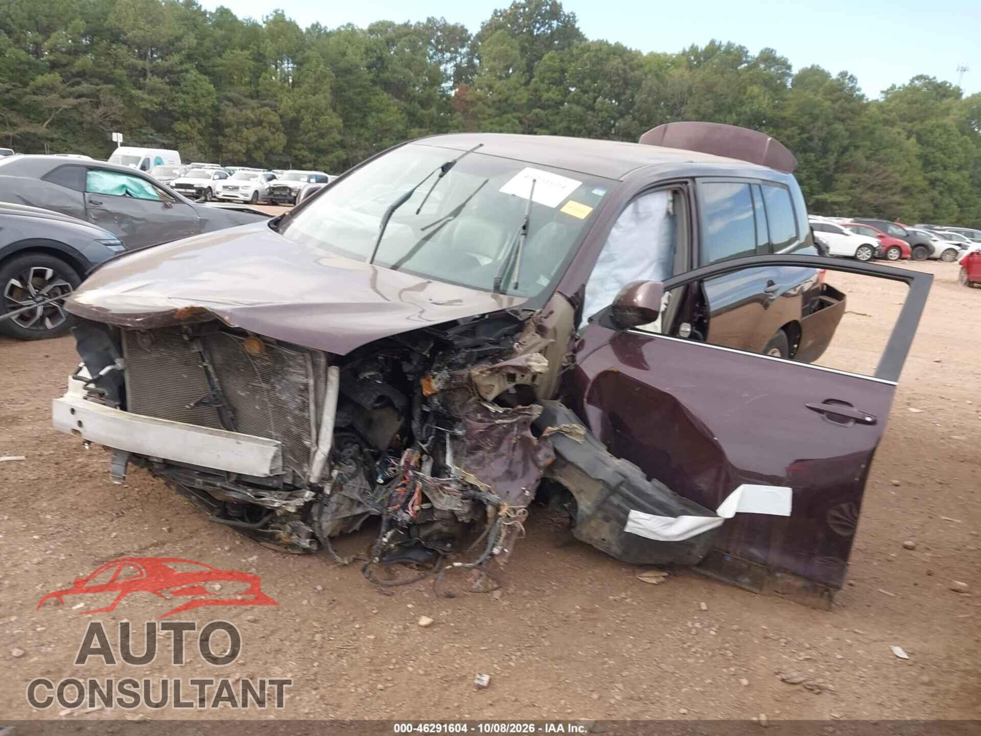 TOYOTA HIGHLANDER 2013 - 5TDZA3EH6DS046004