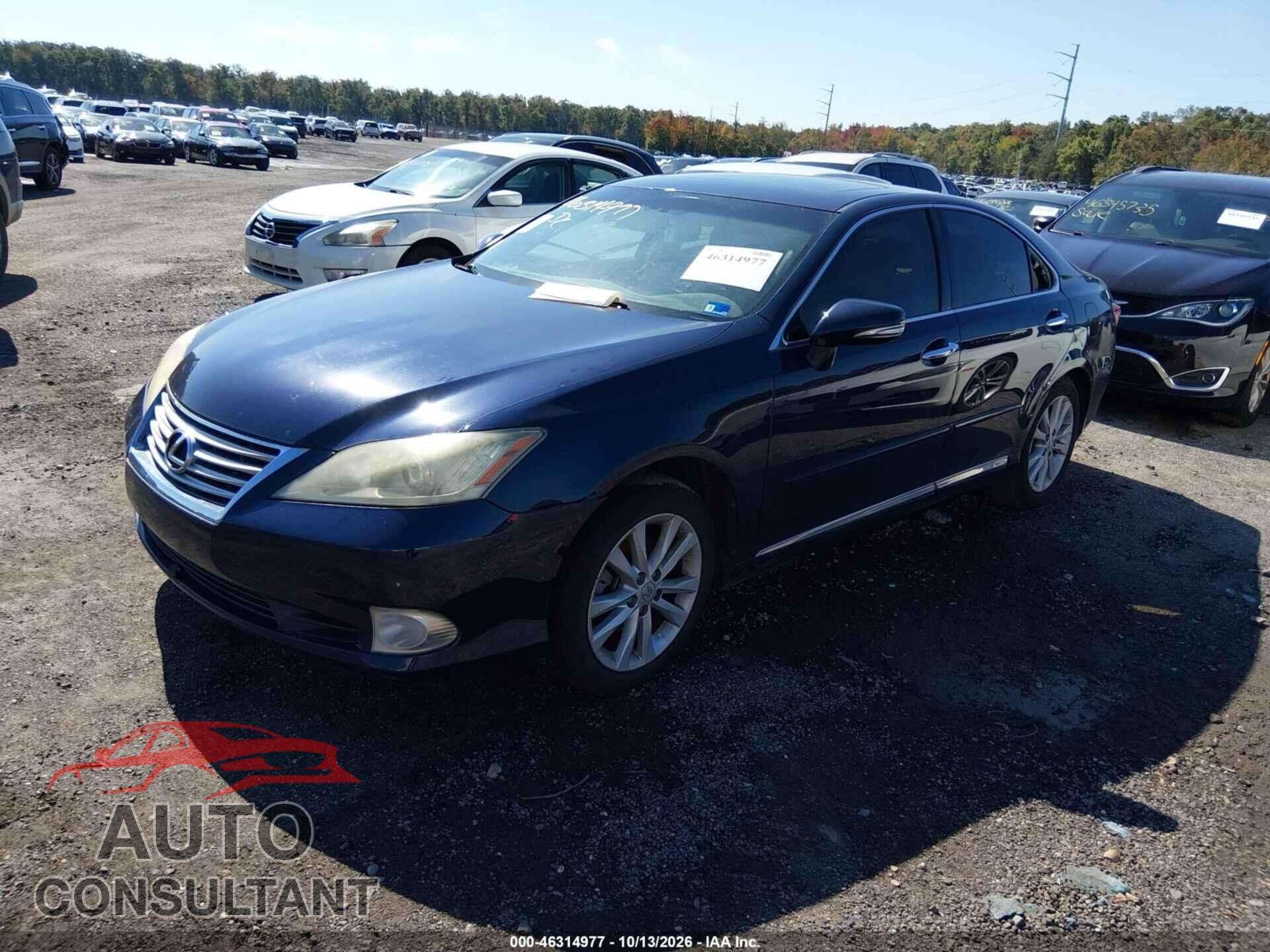 LEXUS ES 350 2011 - JTHBK1EG6B2446237