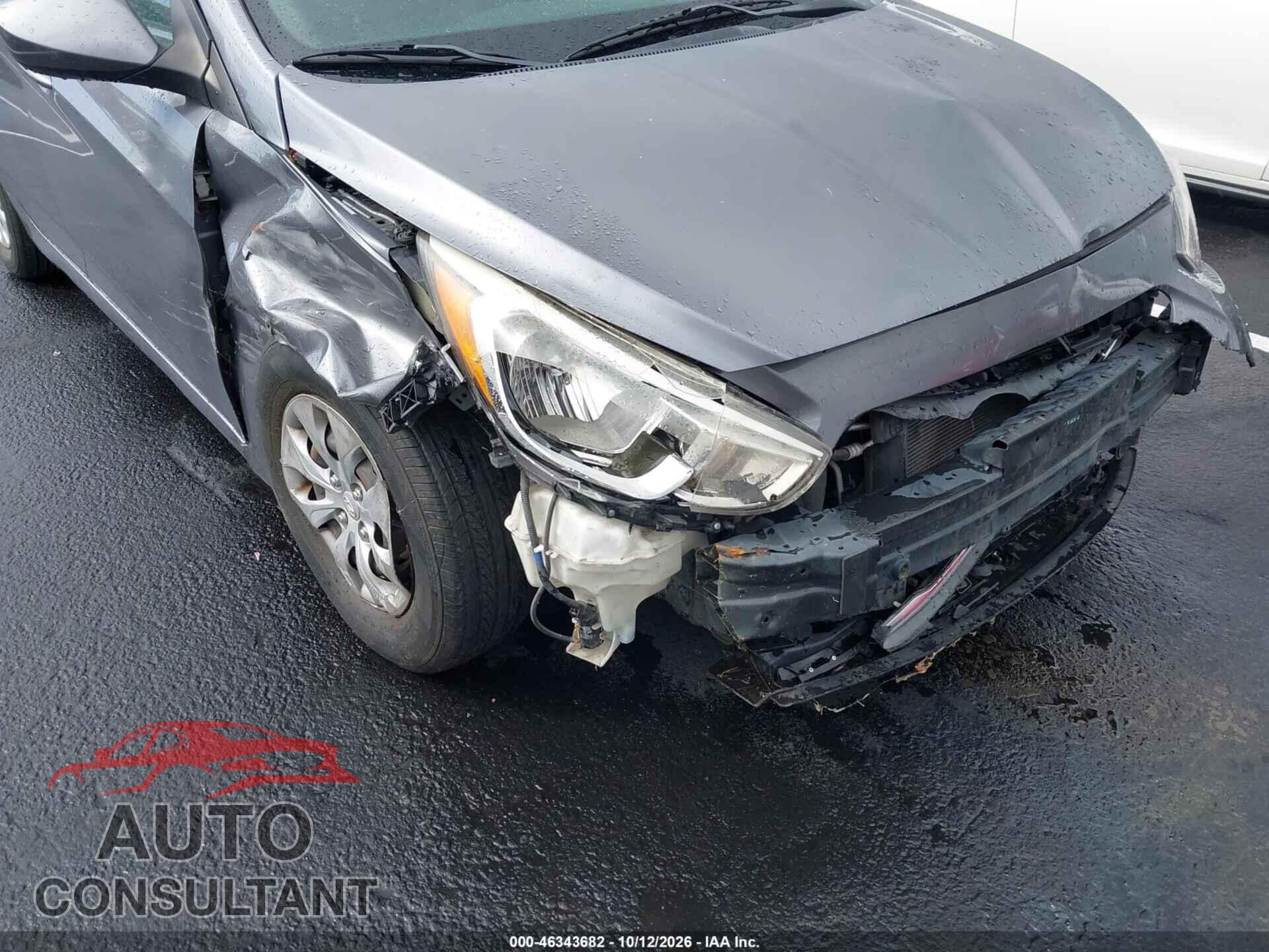 HYUNDAI ACCENT 2016 - KMHCT4AE5GU124169