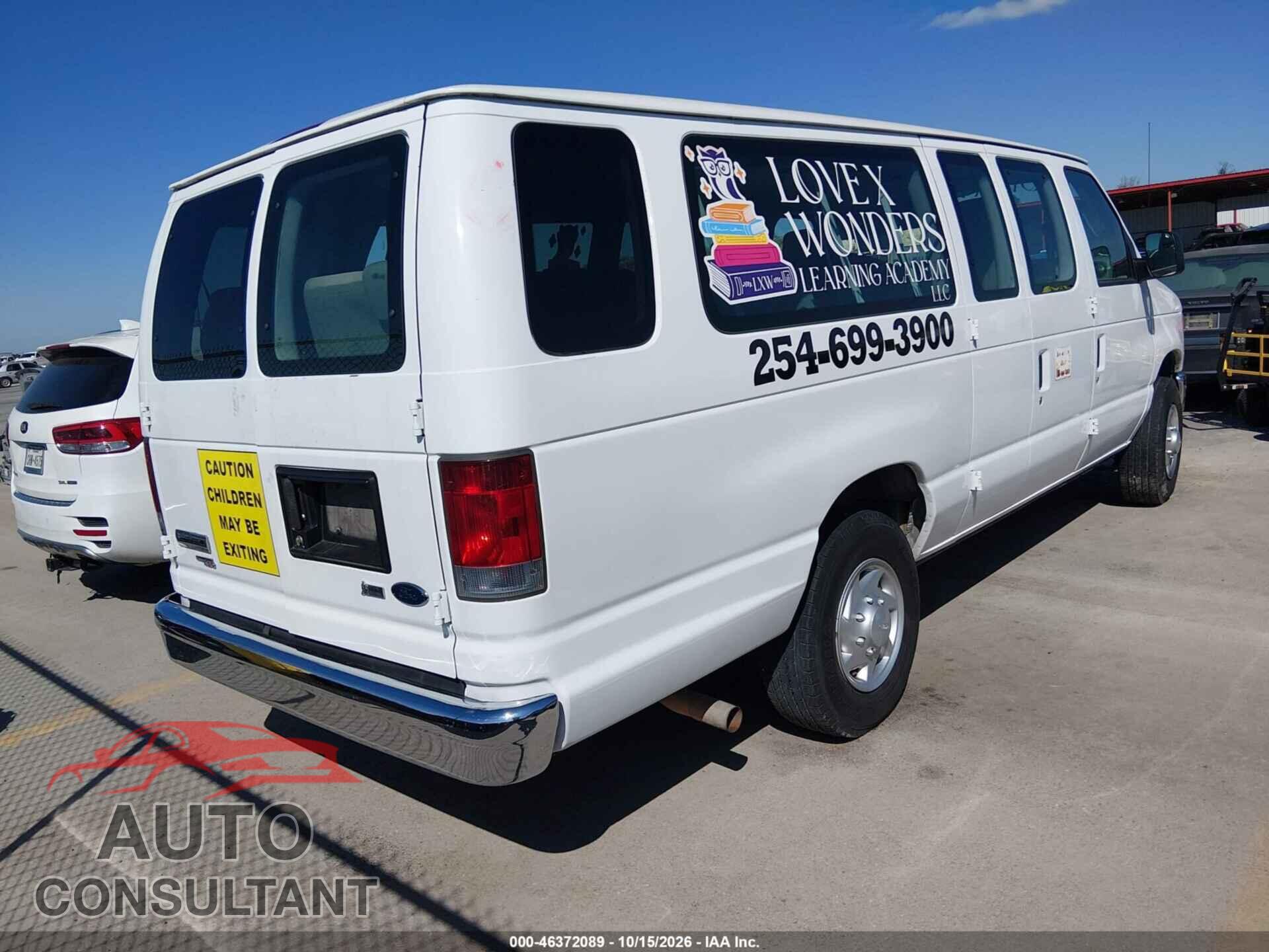 FORD E-350 SUPER DUTY 2011 - 1FBSS3BL2BDA97908