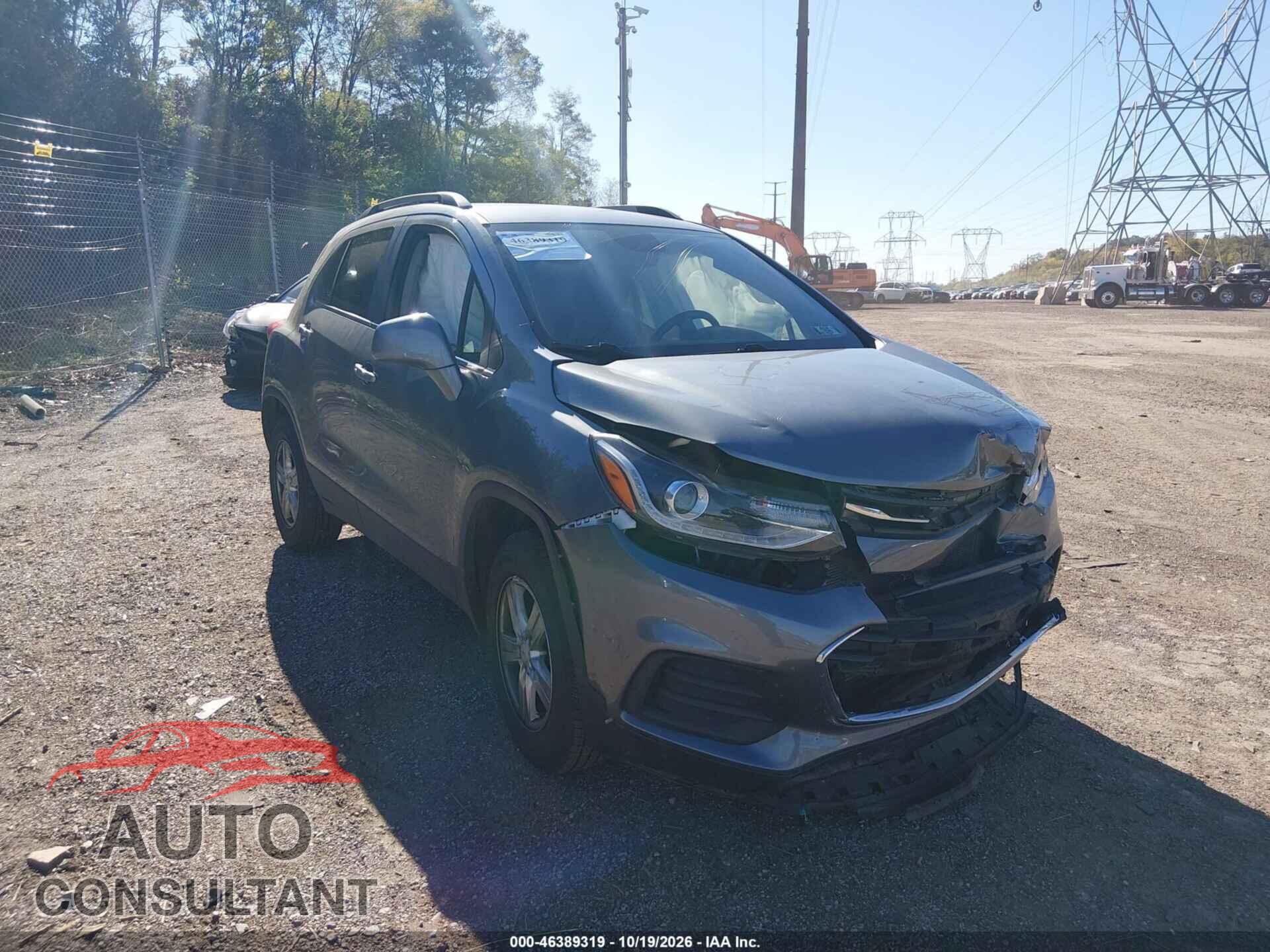 CHEVROLET TRAX 2019 - KL7CJPSBXKB921907