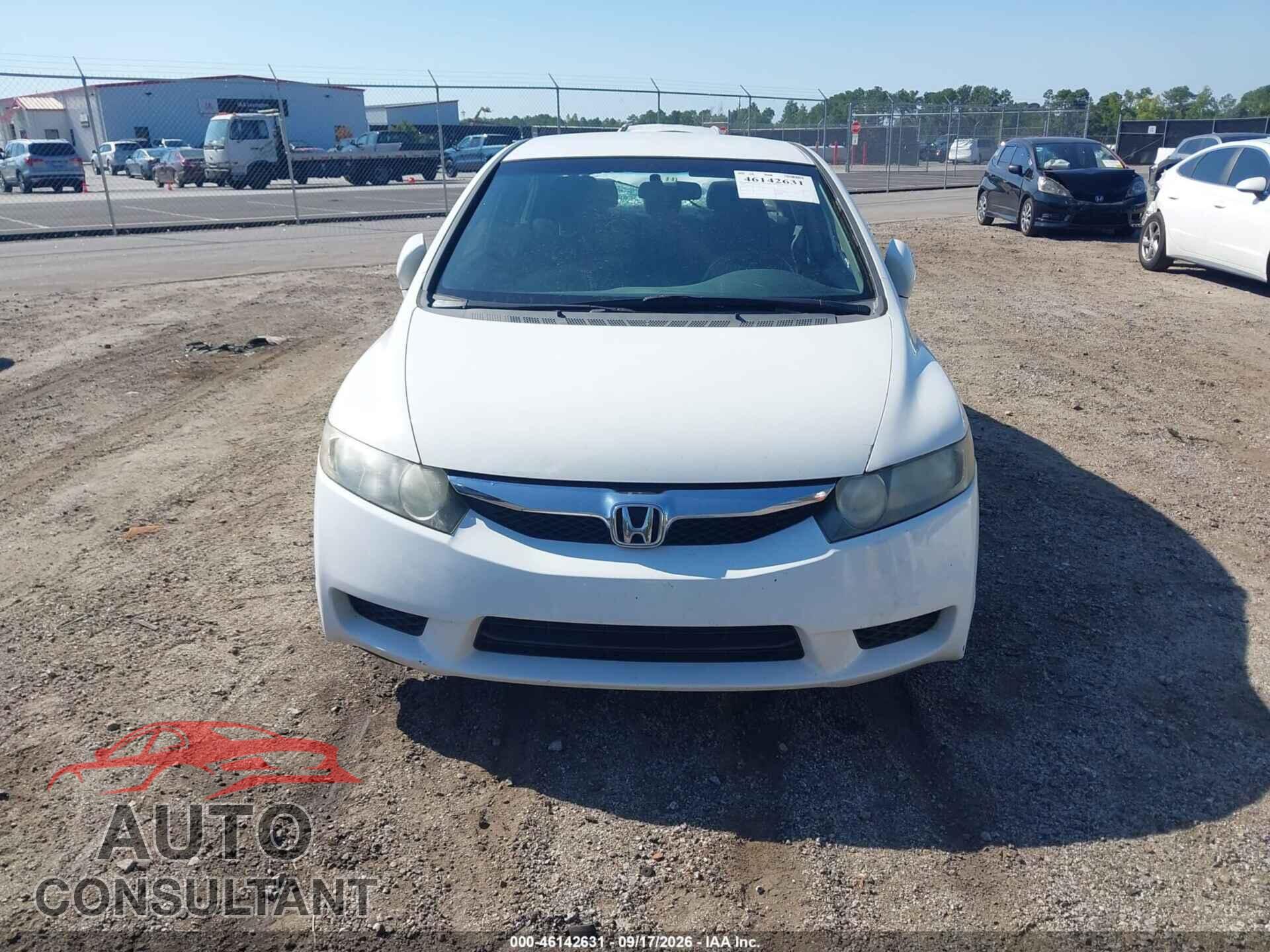 HONDA CIVIC 2009 - 19XFA16649E019390