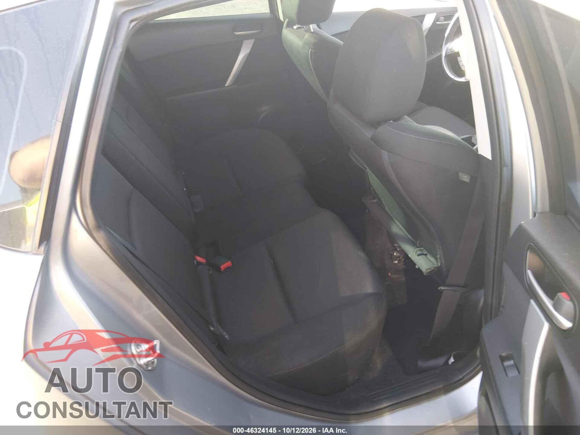 MAZDA MAZDA3 2012 - JM1BL1L55C1508587