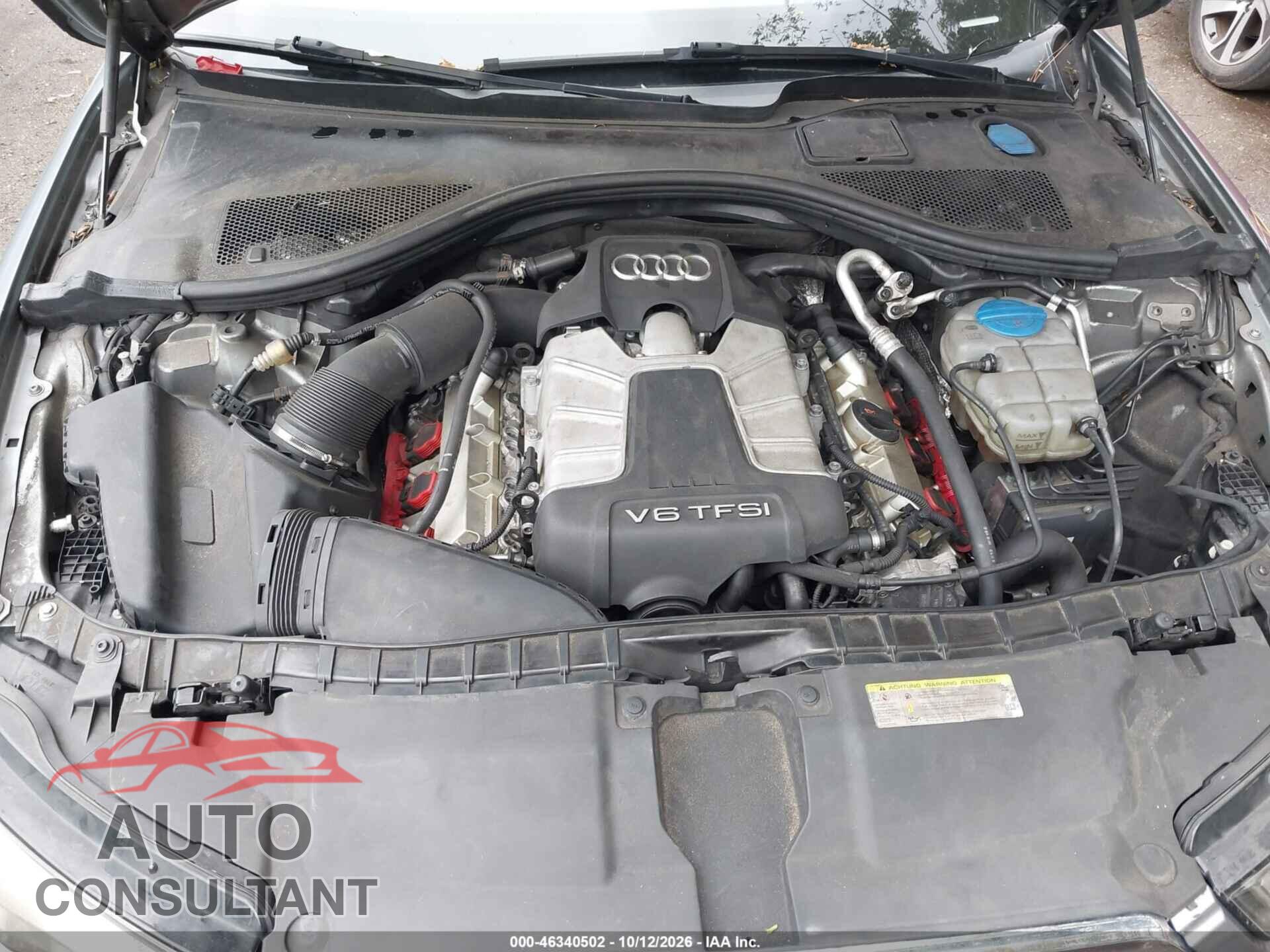 AUDI A6 2013 - WAUGGAFC9DN111105