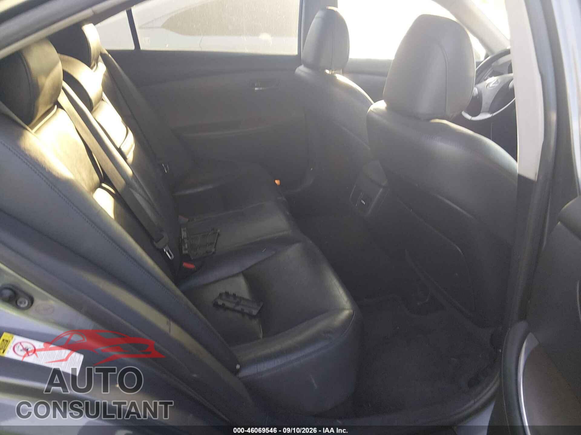 LEXUS ES 350 2012 - JTHBK1EG4C2511569