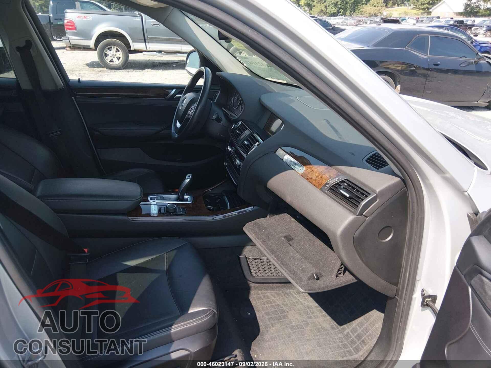 BMW X3 2015 - 5UXWX9C55F0D61834