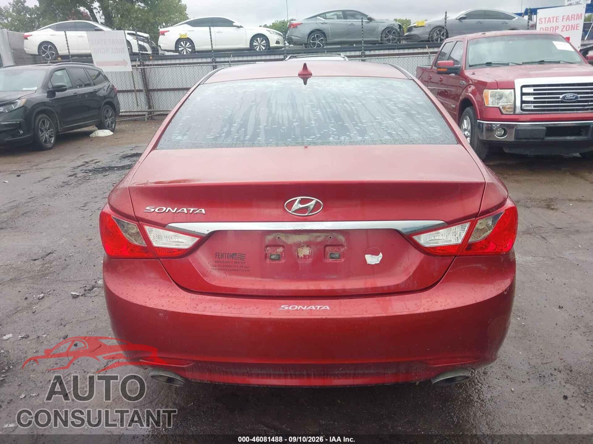 HYUNDAI SONATA 2013 - 5NPEC4AC0DH726396