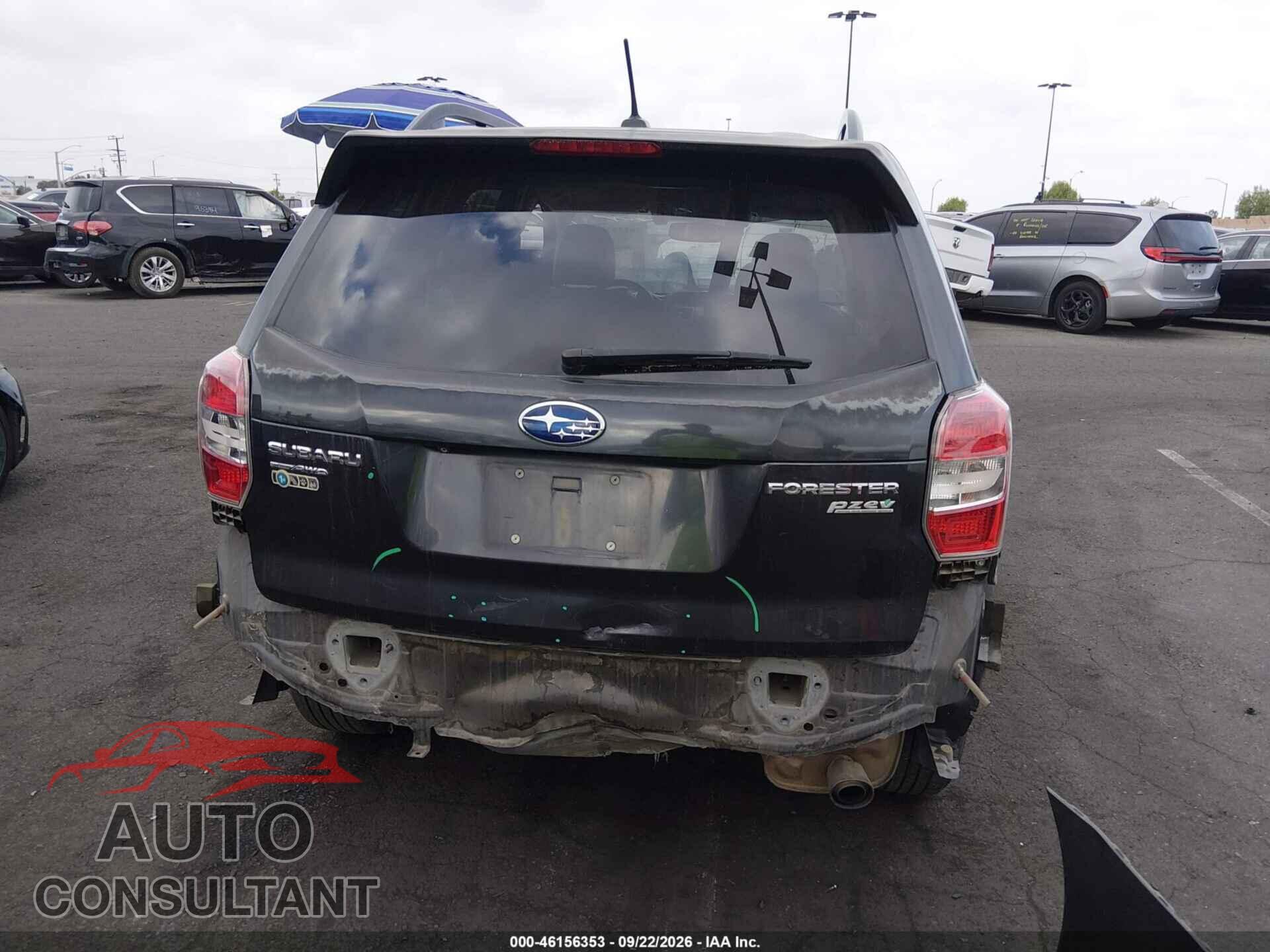 SUBARU FORESTER 2014 - JF2SJAPC8EH471108