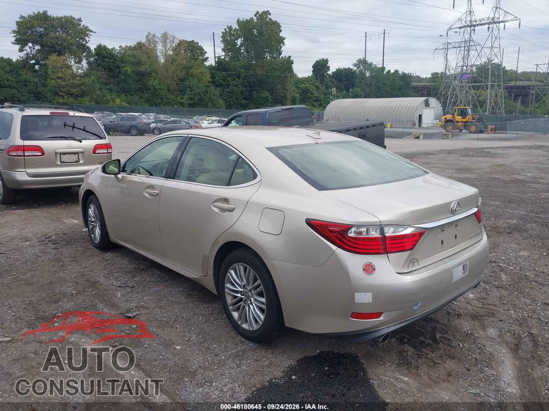 LEXUS ES 350 2013 - JTHBK1GG8D2012269