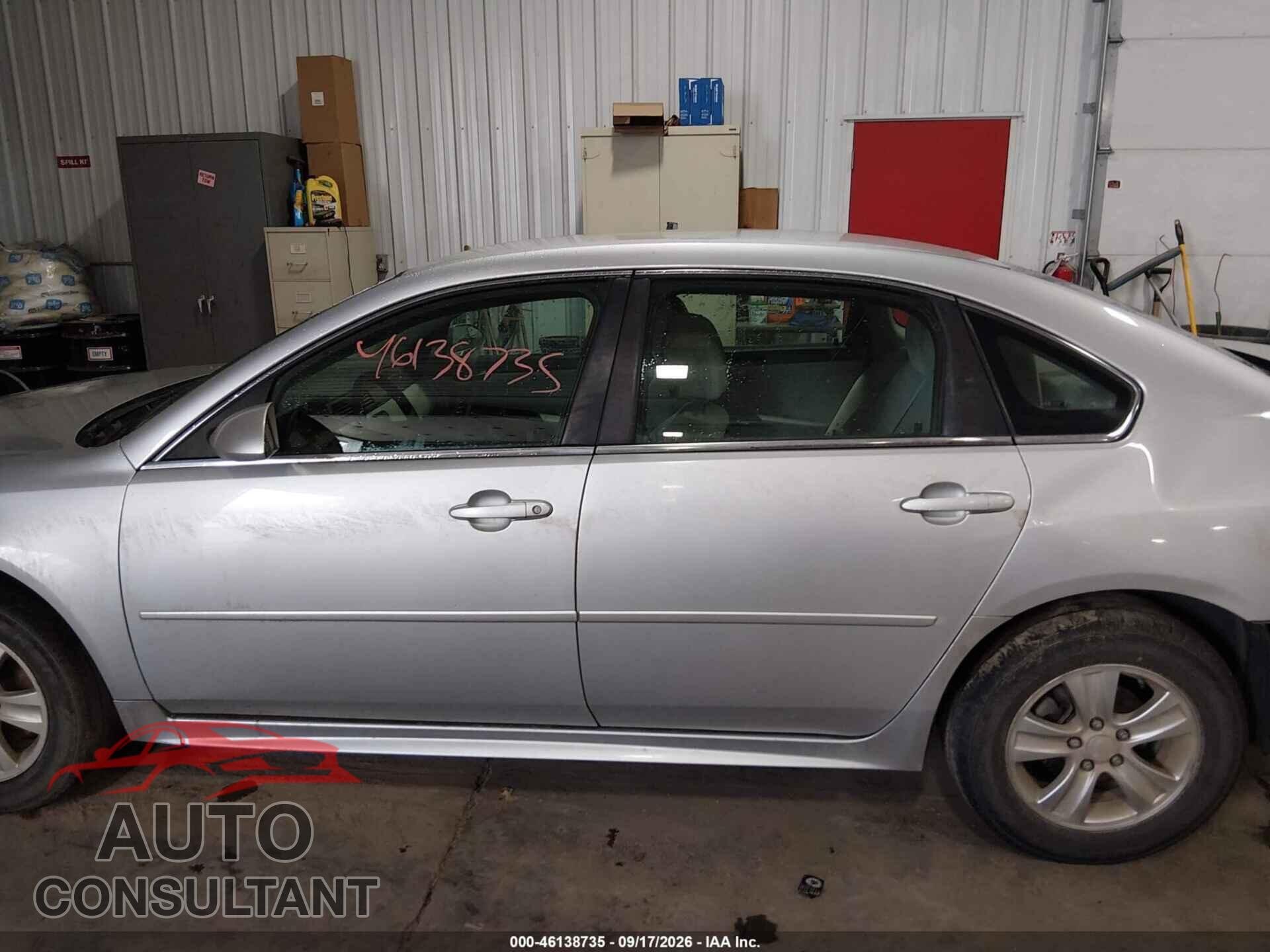 CHEVROLET IMPALA 2013 - 2G1WF5E33D1255897