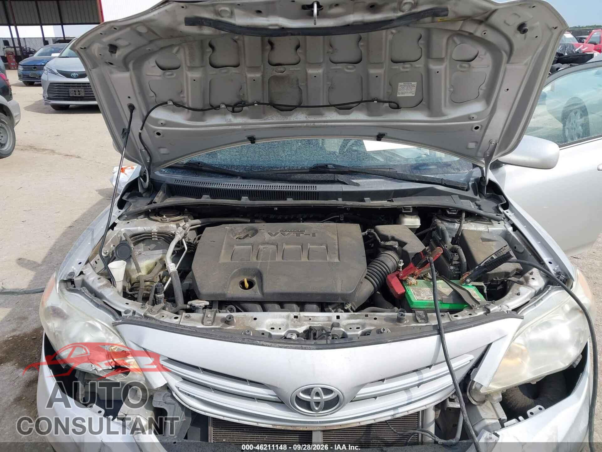 TOYOTA COROLLA 2013 - 5YFBU4EE1DP181825