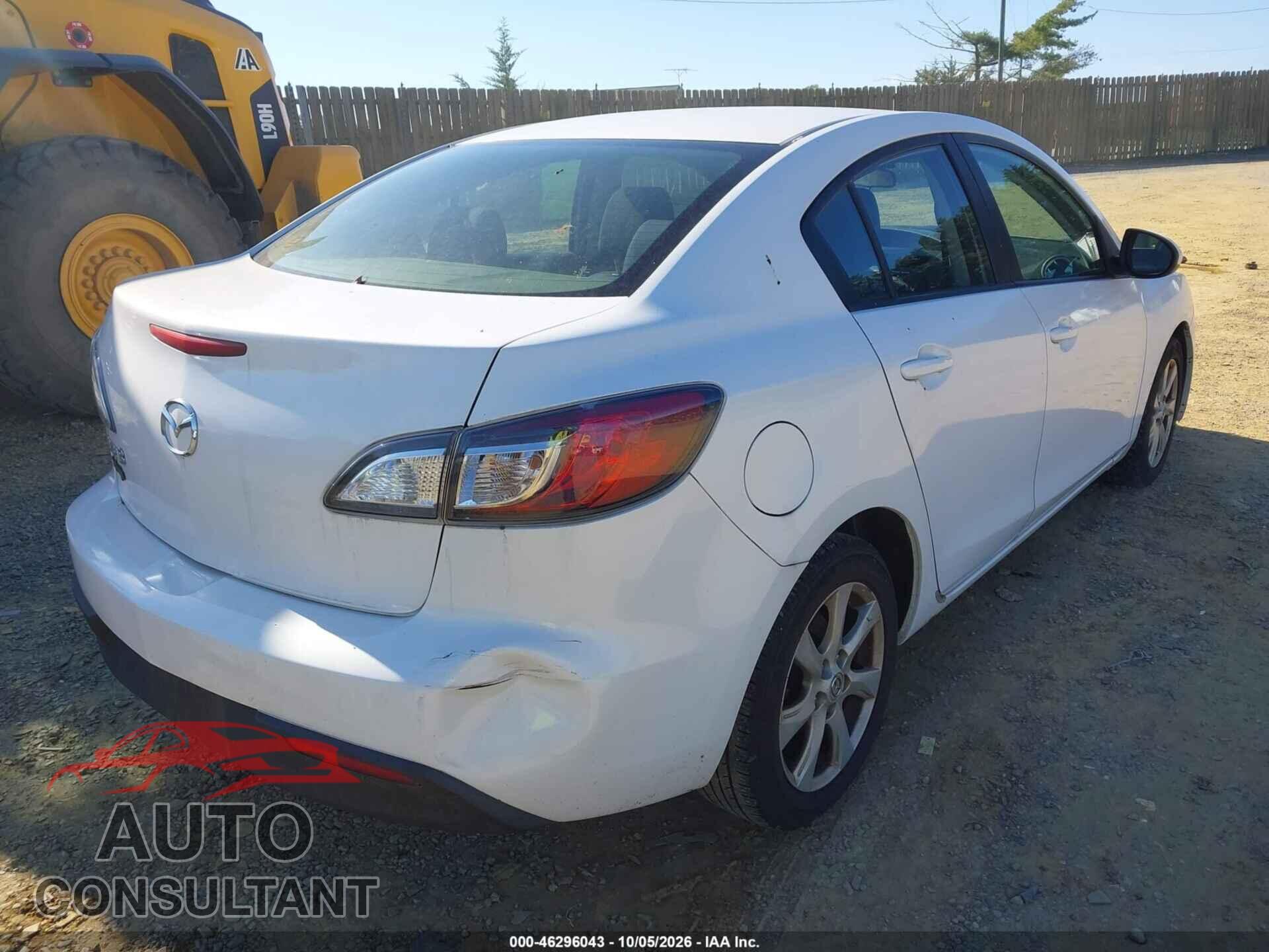 MAZDA MAZDA3 2010 - JM1BL1SG8A1147517