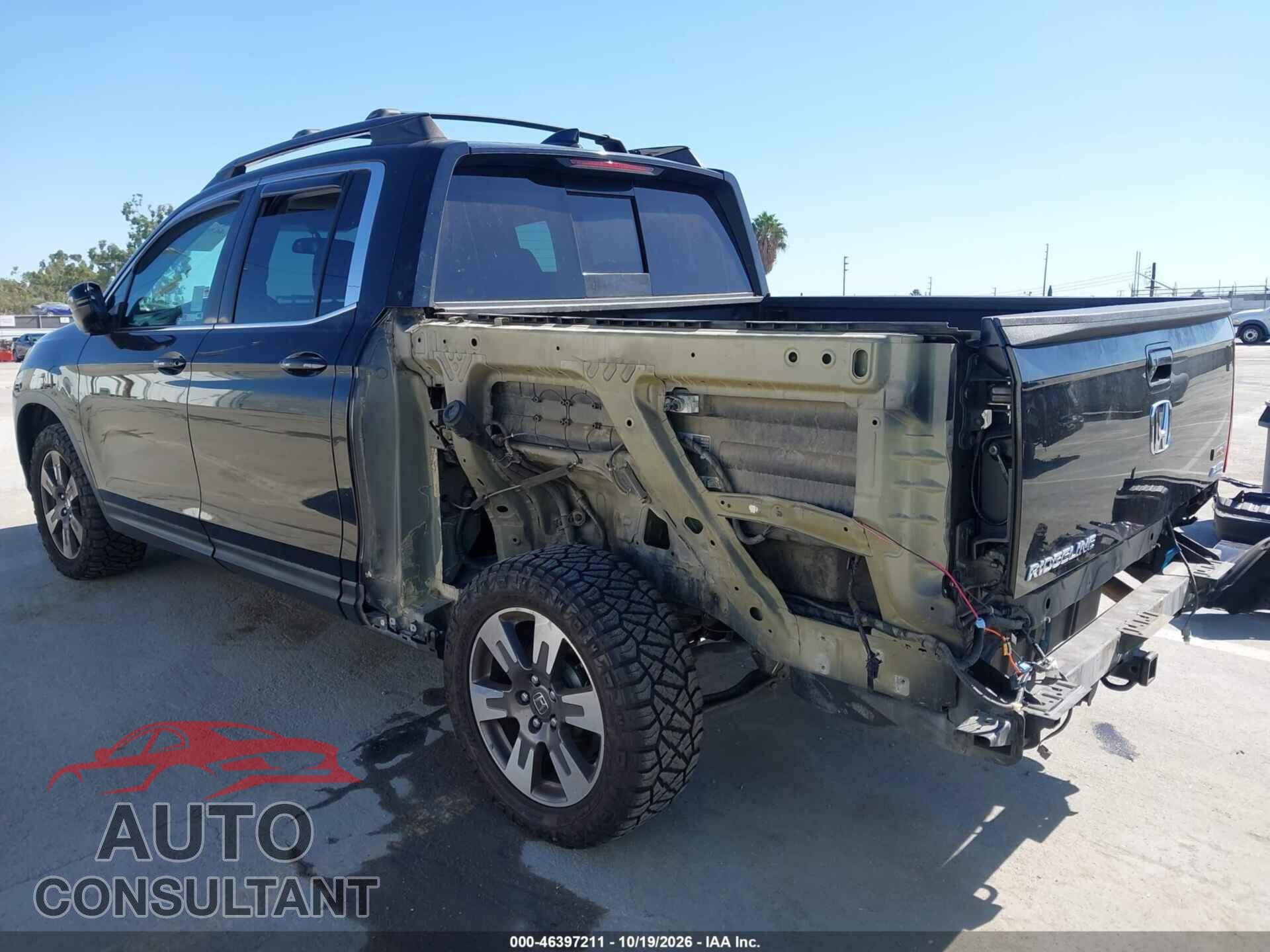 HONDA RIDGELINE 2019 - 5FPYK3F62KB007974