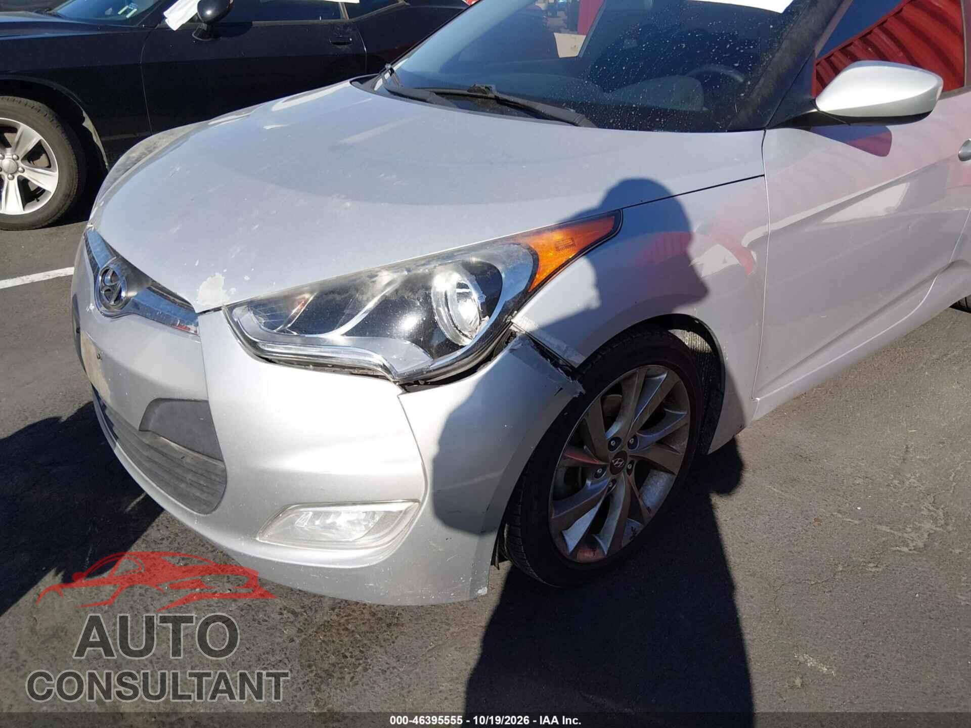 HYUNDAI VELOSTER 2017 - KMHTC6ADXHU308091