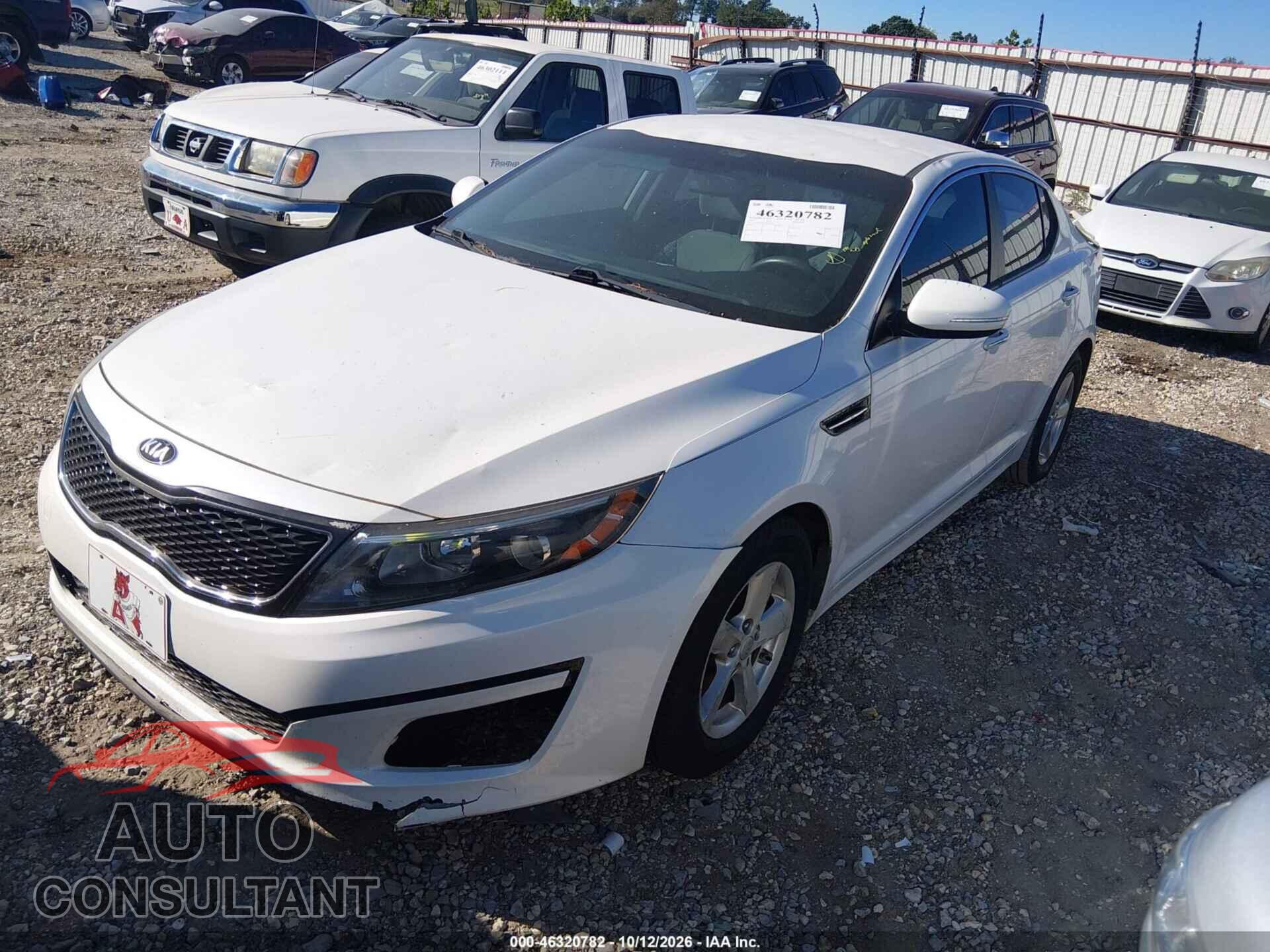 KIA OPTIMA 2015 - KNAGM4A78F5633537