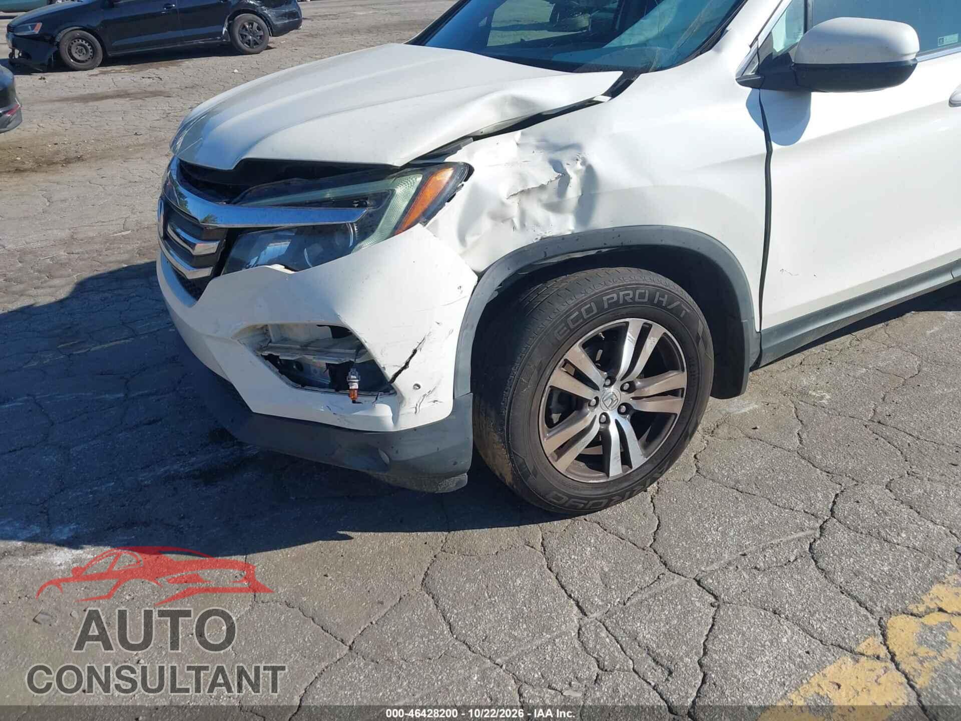 HONDA PILOT 2018 - 5FNYF5H38JB032422