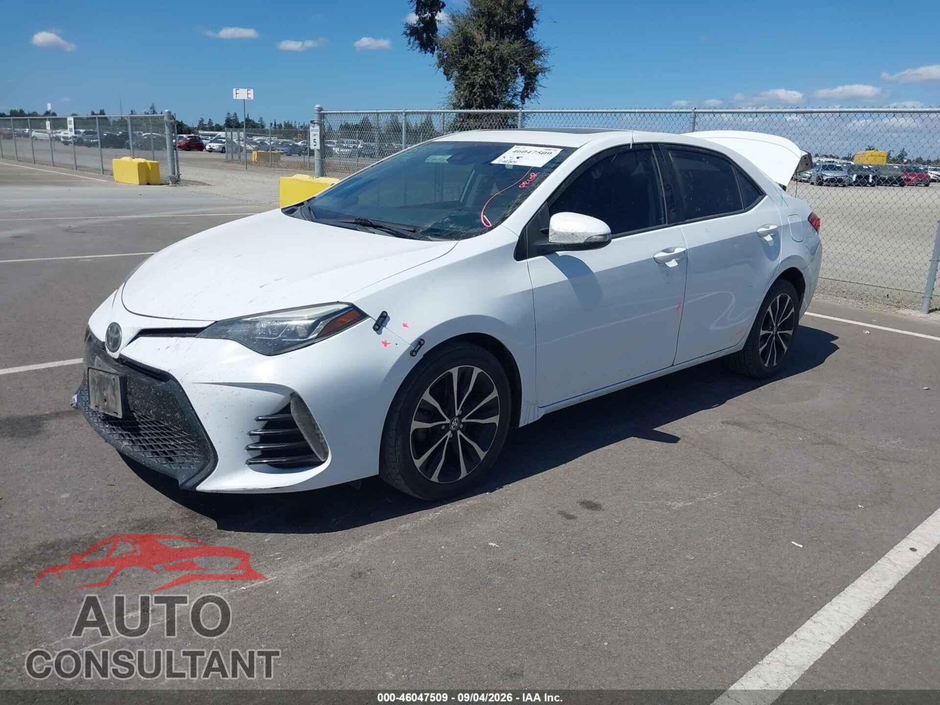 TOYOTA COROLLA 2017 - 5YFBURHE1HP624652