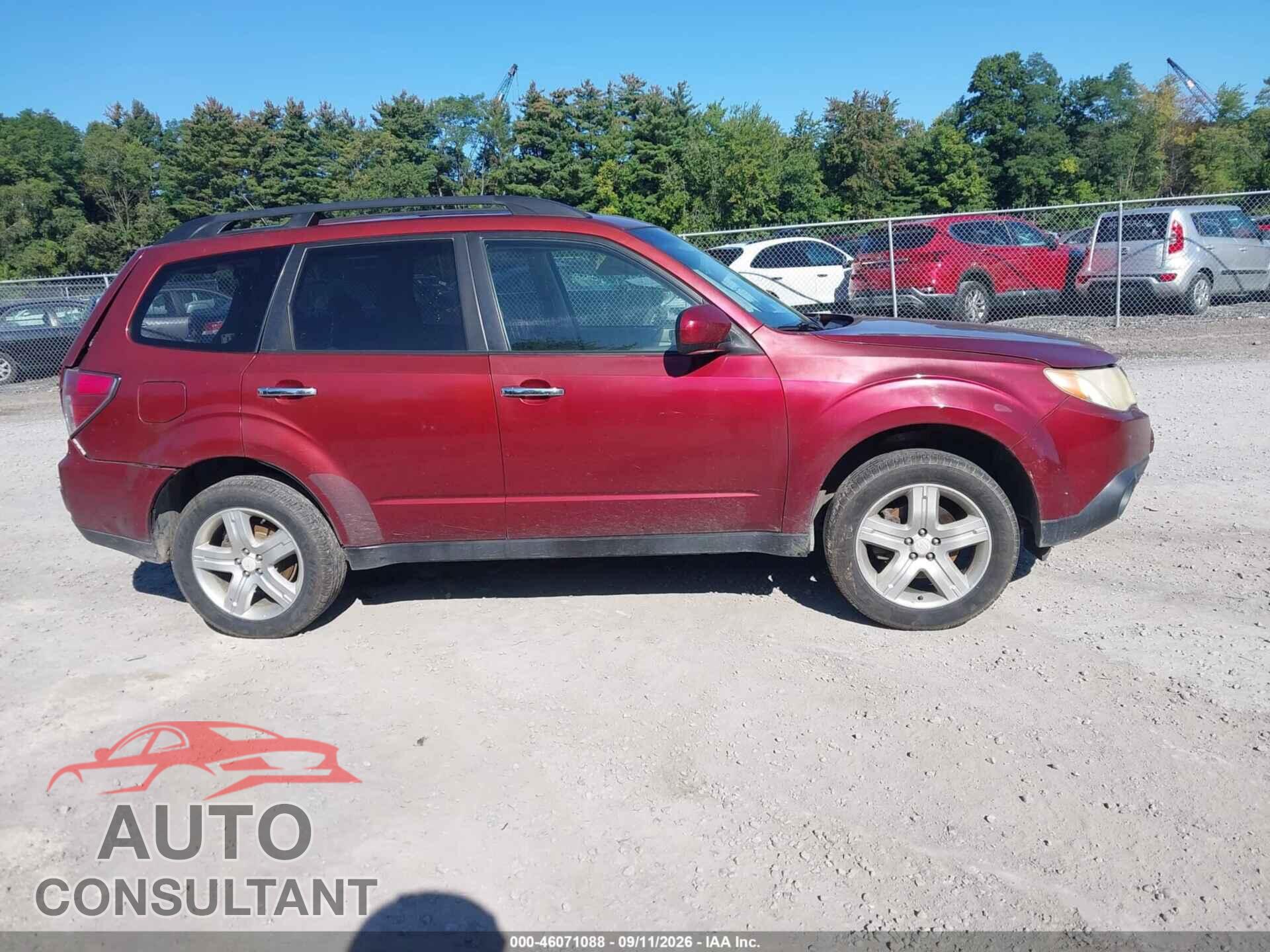 SUBARU FORESTER 2010 - JF2SH6DC5AH740382