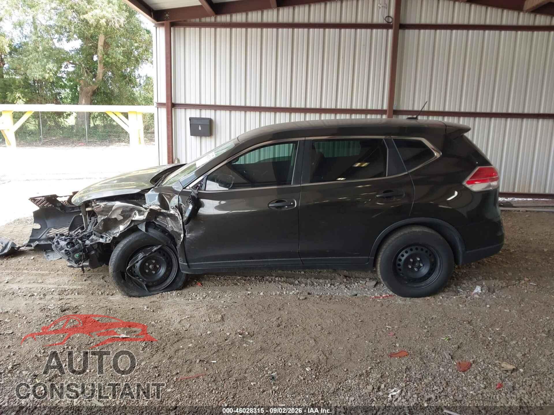 NISSAN ROGUE 2016 - KNMAT2MT4GP671667