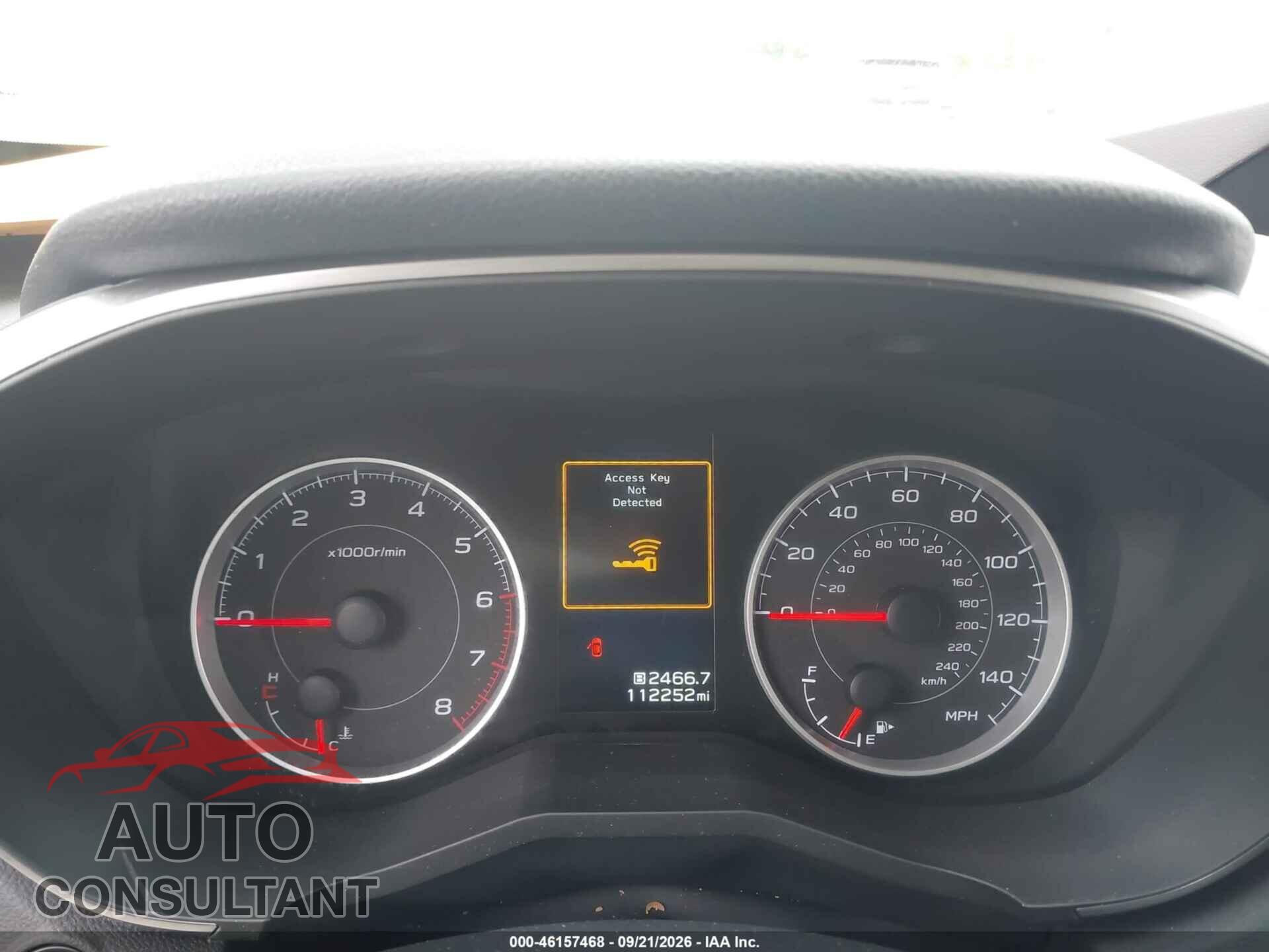 SUBARU ASCENT 2019 - 4S4WMAFD1K3444984