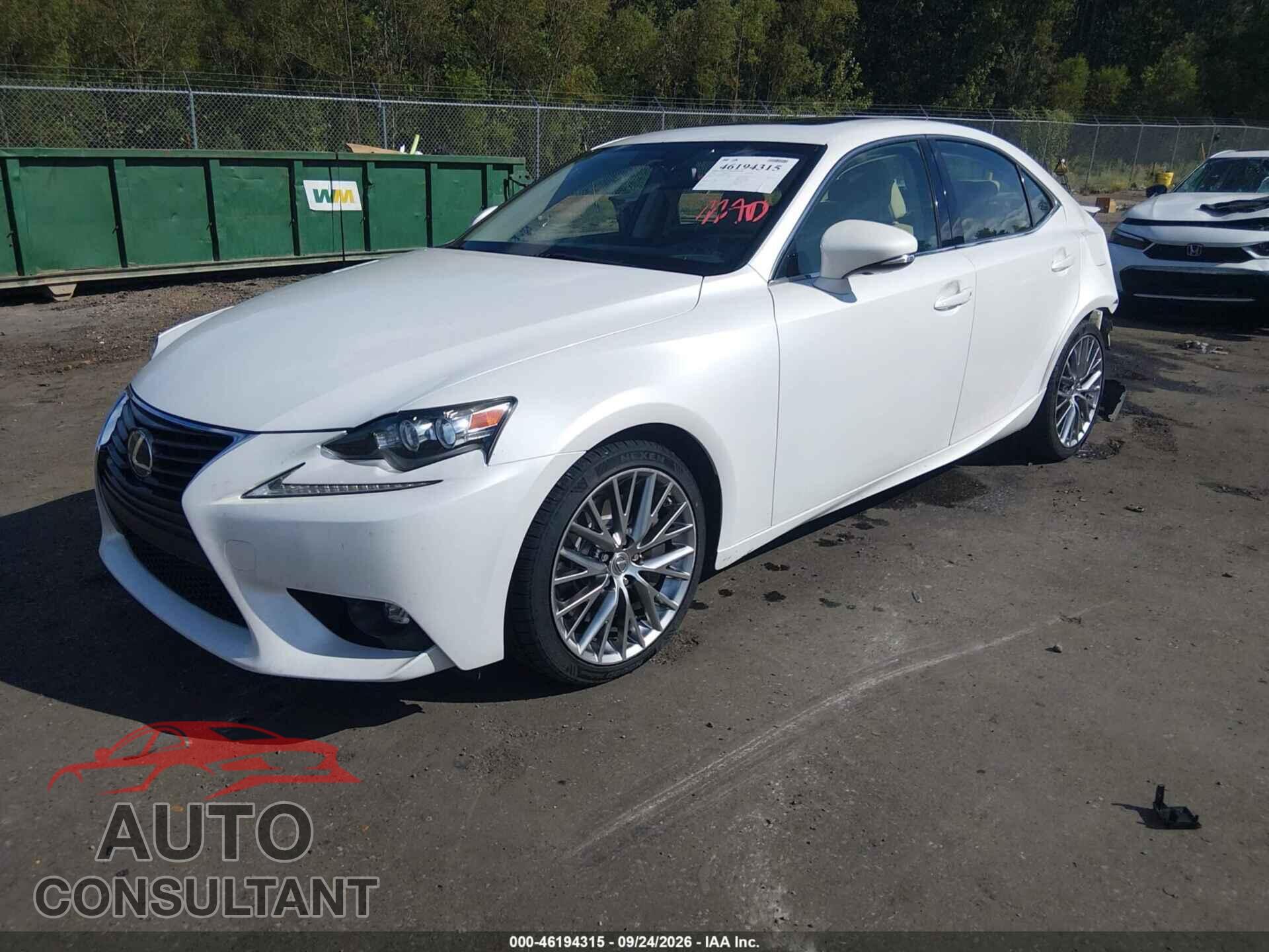 LEXUS IS 300 2016 - JTHCM1D27G5010328