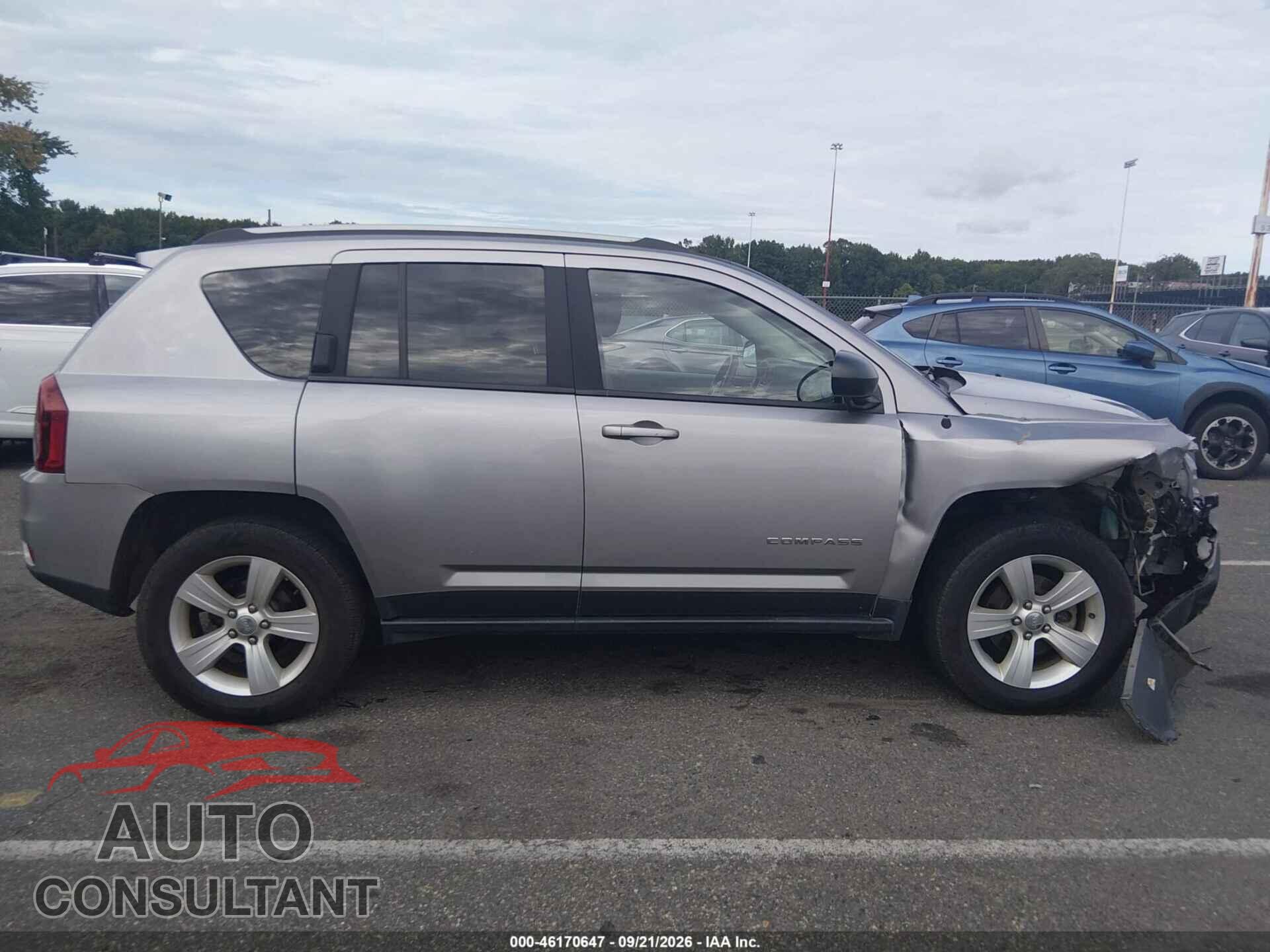 JEEP COMPASS 2016 - 1C4NJDBB9GD614427