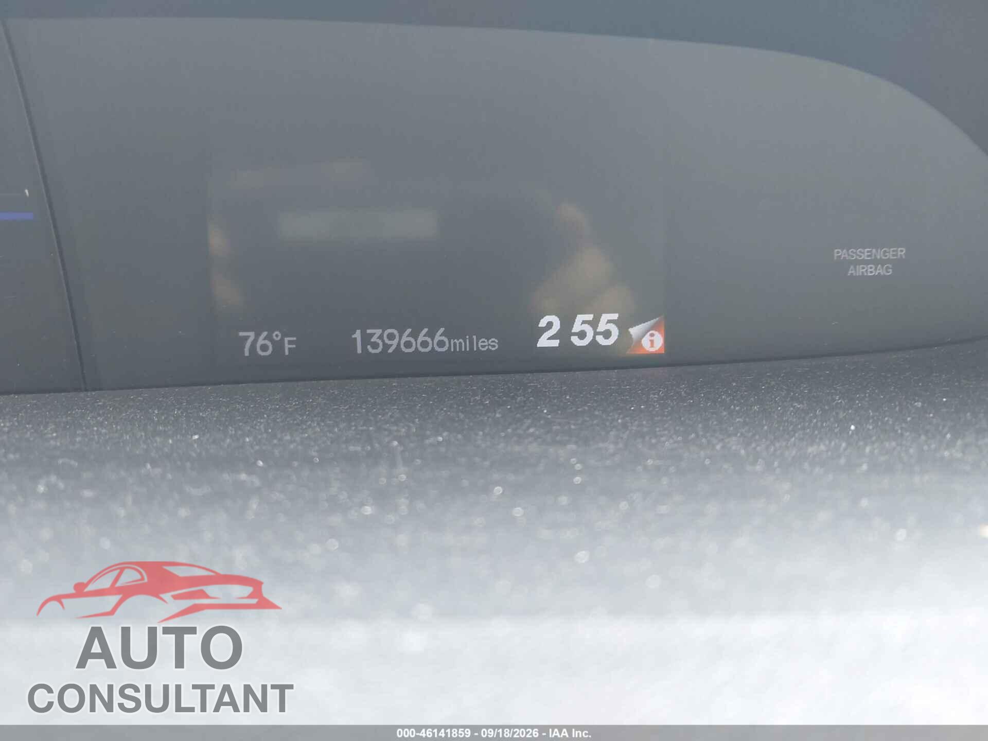 HONDA CIVIC 2013 - 19XFB2F52DE026051
