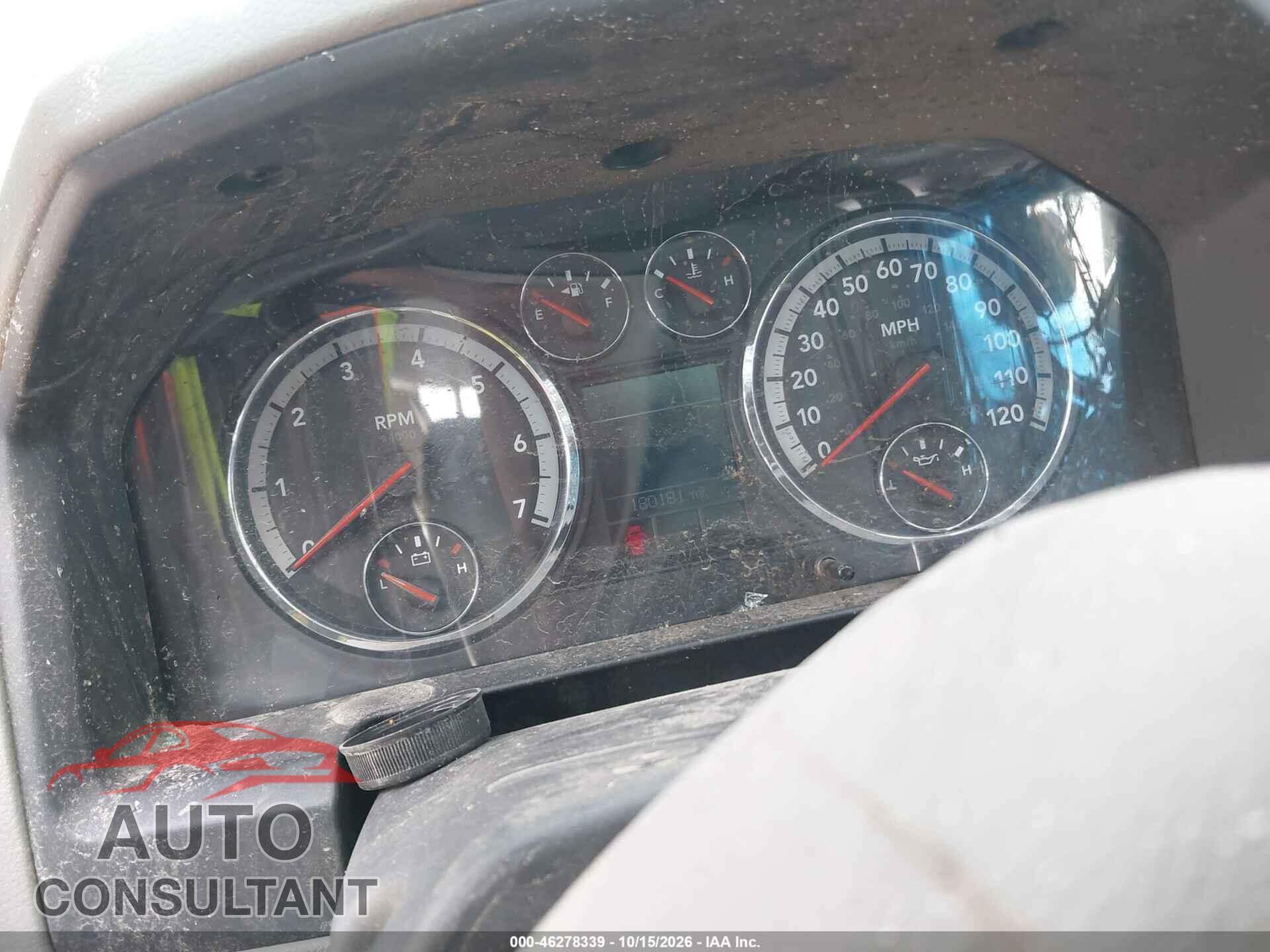 DODGE RAM 1500 2009 - 1D3HV13T29J526046
