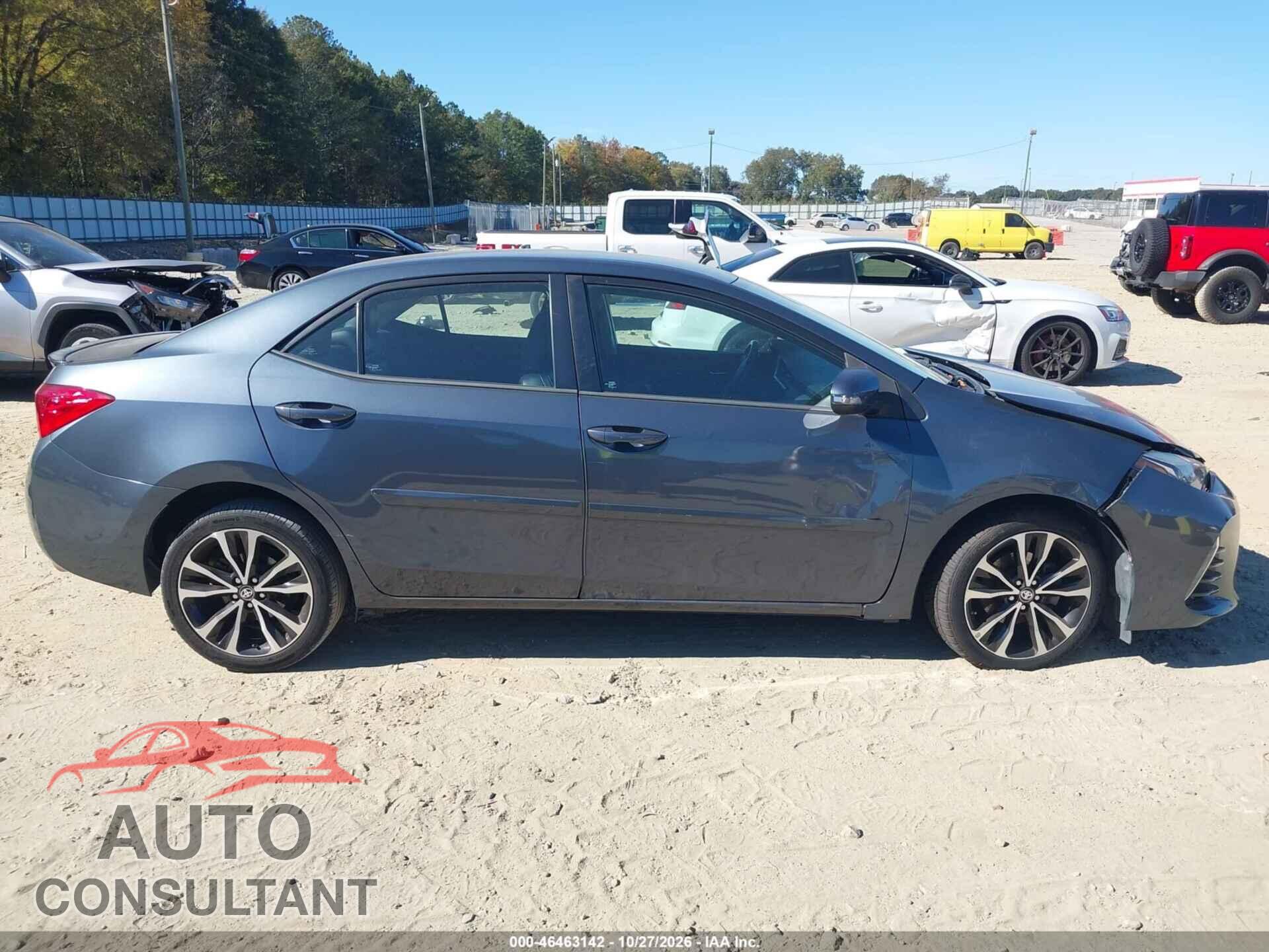 TOYOTA COROLLA 2017 - 5YFBURHE4HP680455