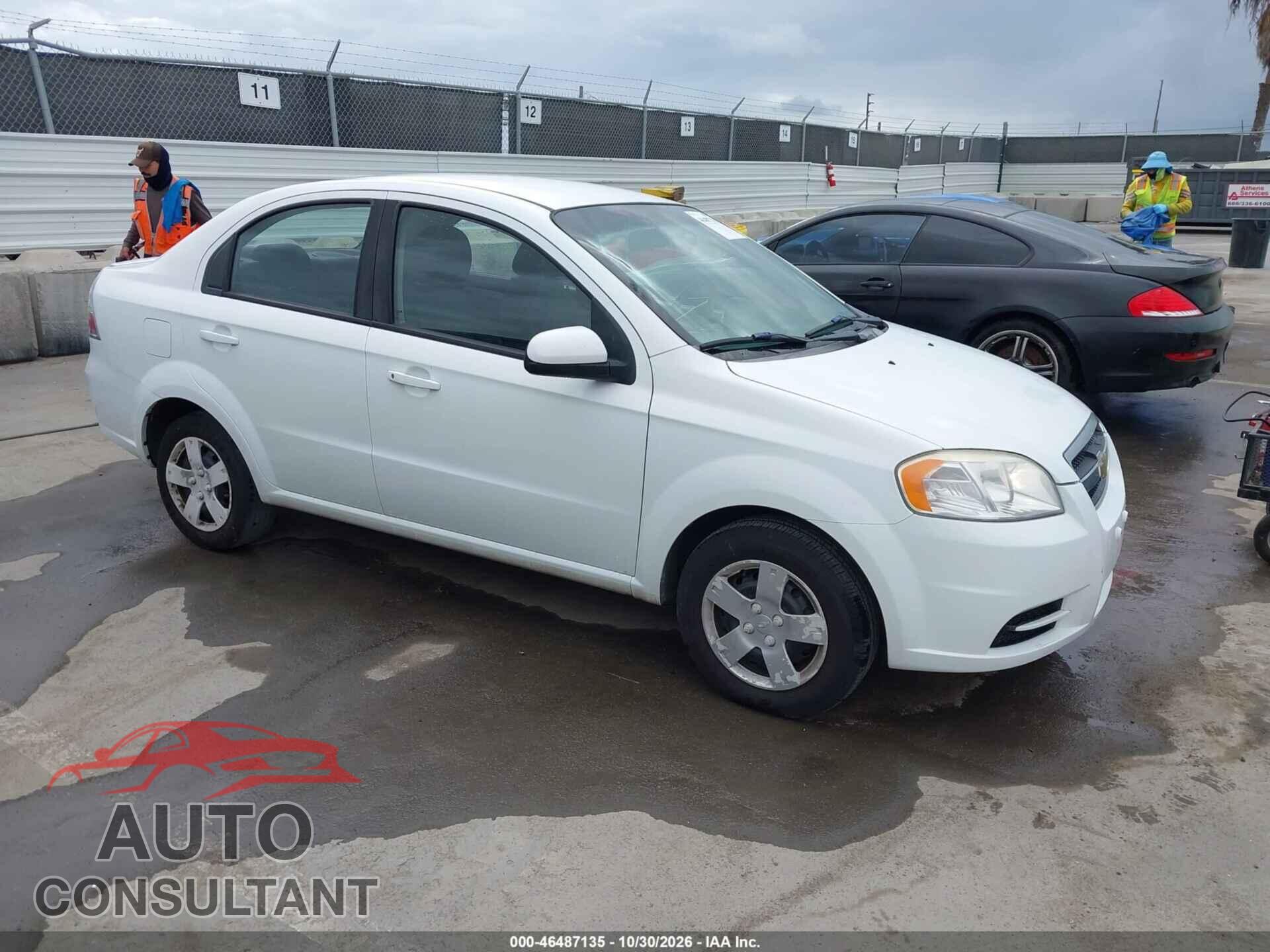CHEVROLET AVEO 2011 - KL1TD5DE0BB246663