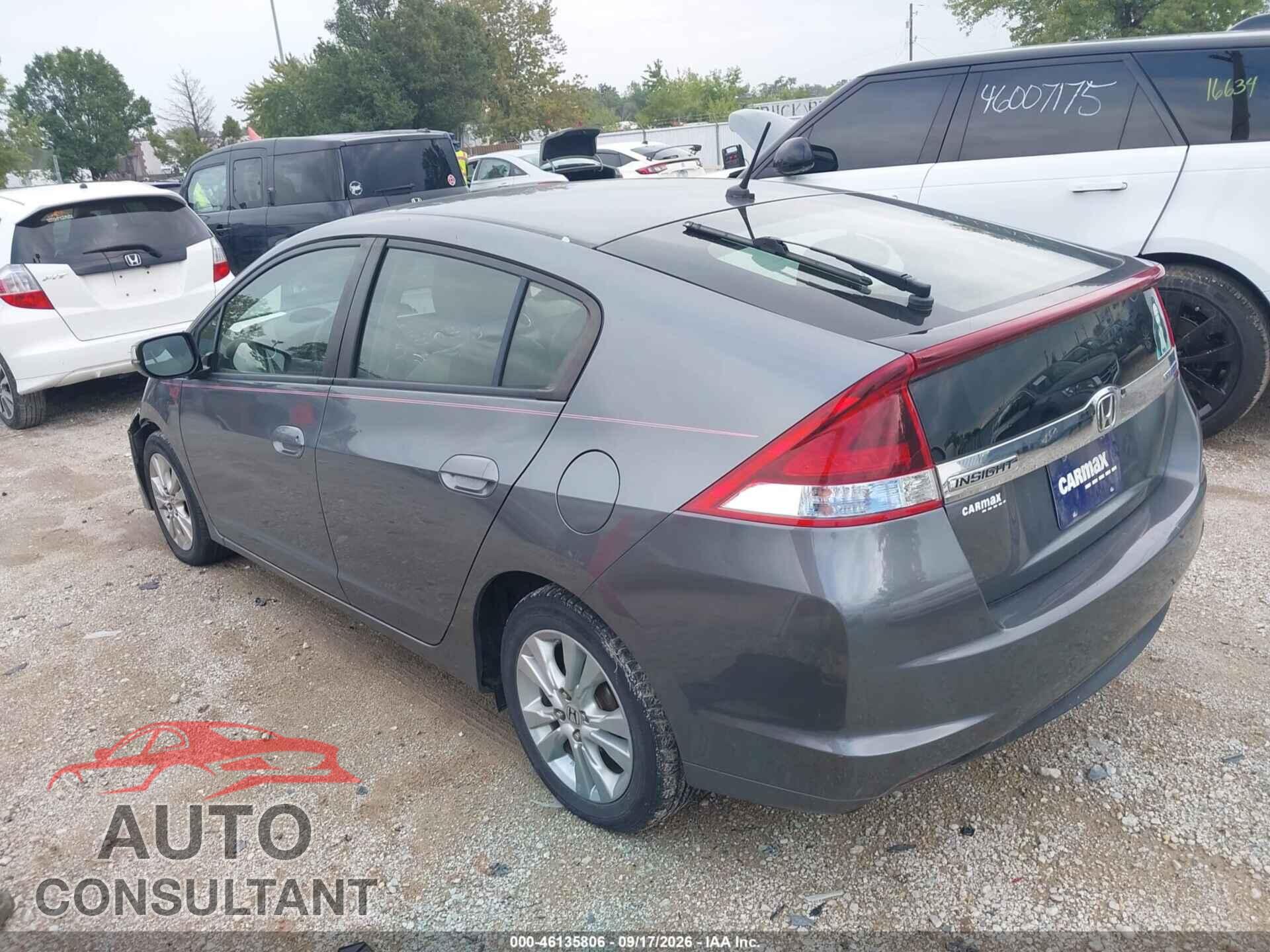 HONDA INSIGHT 2014 - JHMZE2H71ES000962