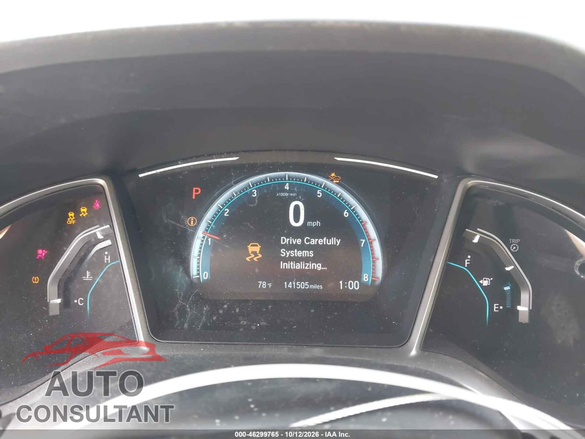 HONDA CIVIC 2017 - 19XFC1F90HE024394