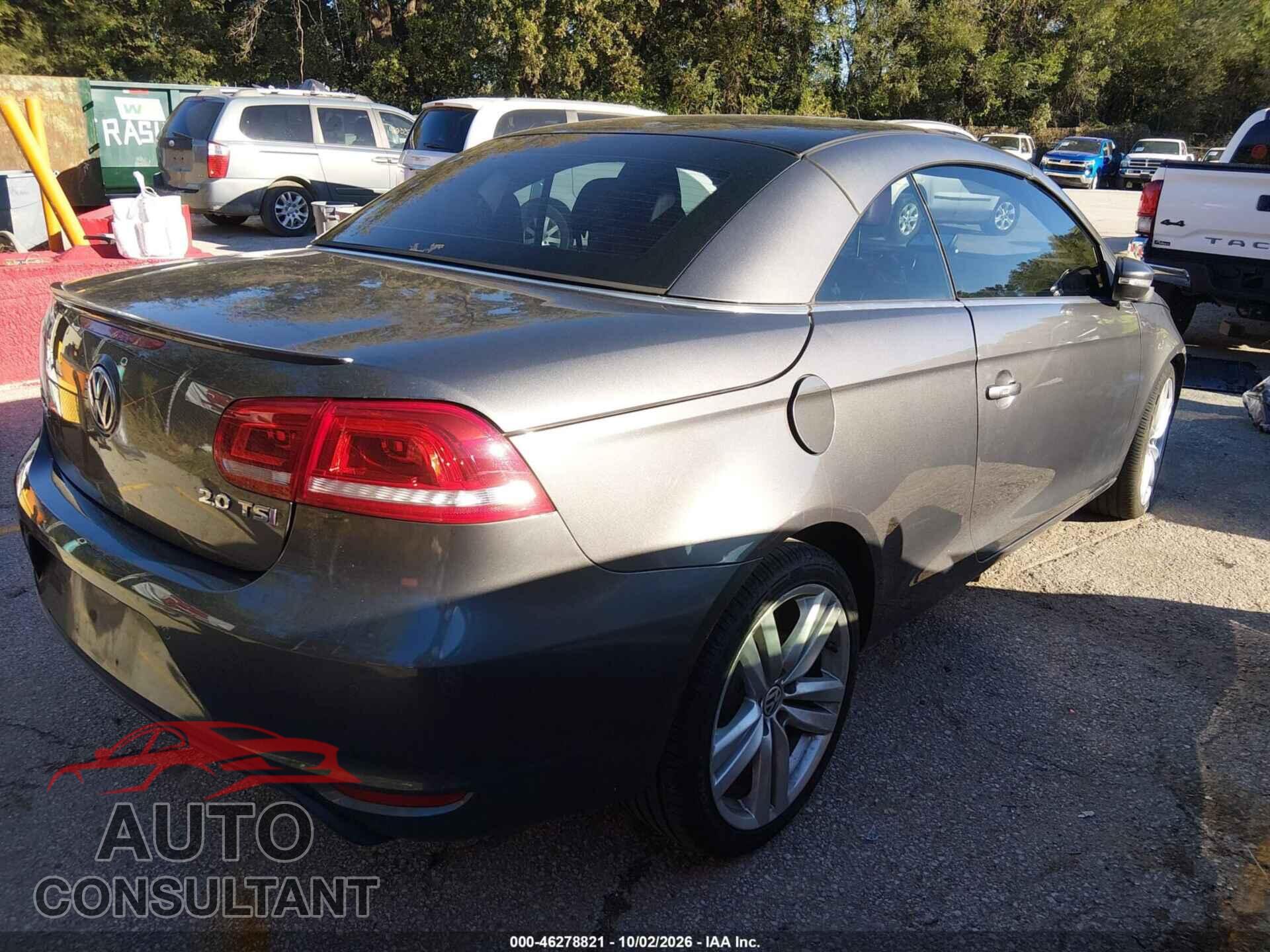 VOLKSWAGEN EOS 2012 - WVWFW7AH0CV021282