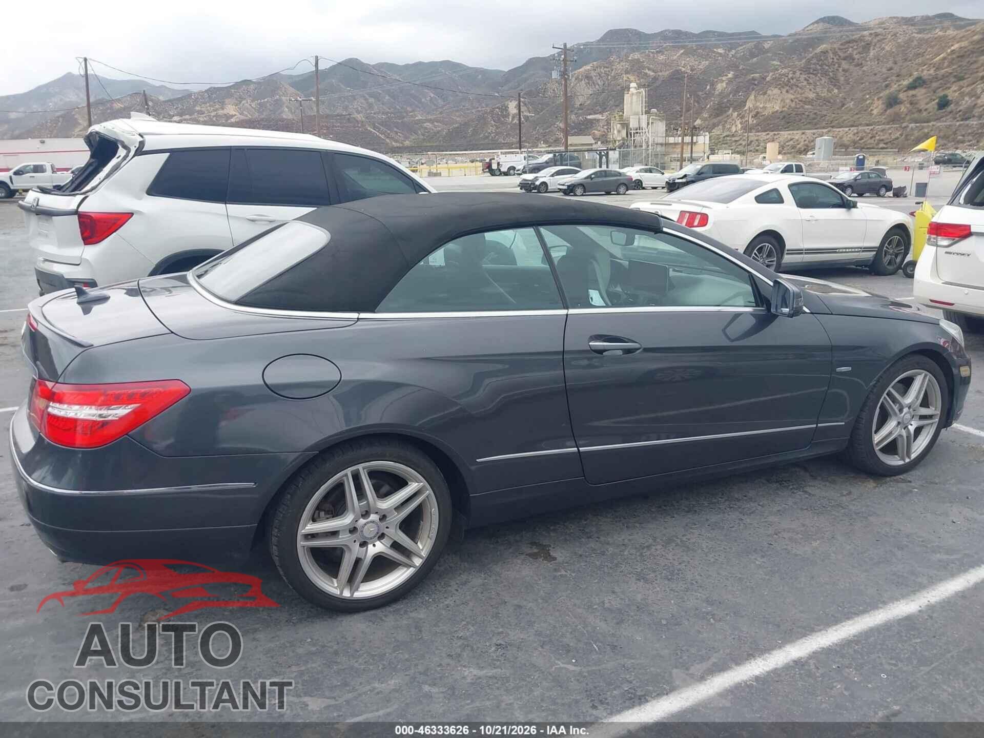 MERCEDES-BENZ E 350 2012 - WDDKK5KF7CF142984
