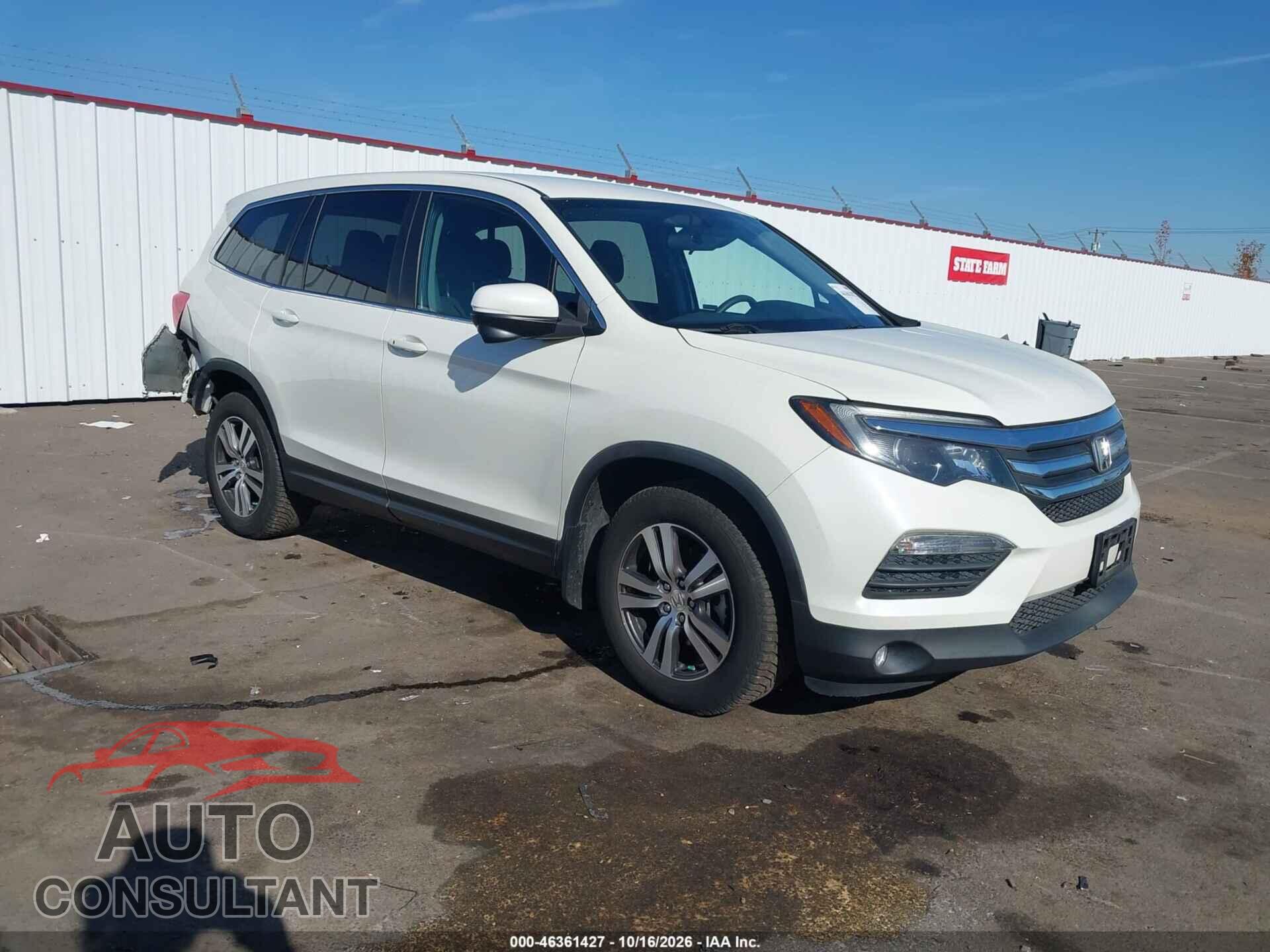HONDA PILOT 2018 - 5FNYF6H31JB071083
