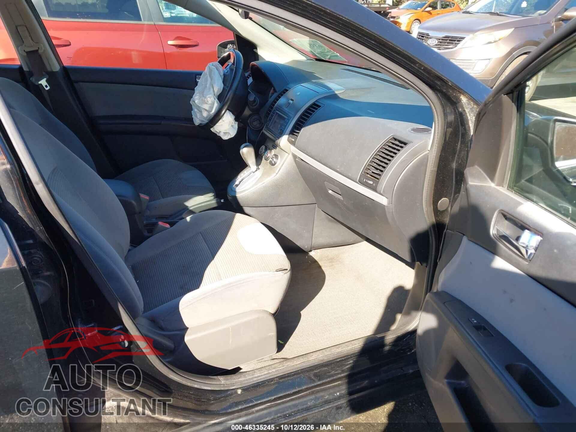 NISSAN SENTRA 2012 - 3N1AB6AP1CL761756