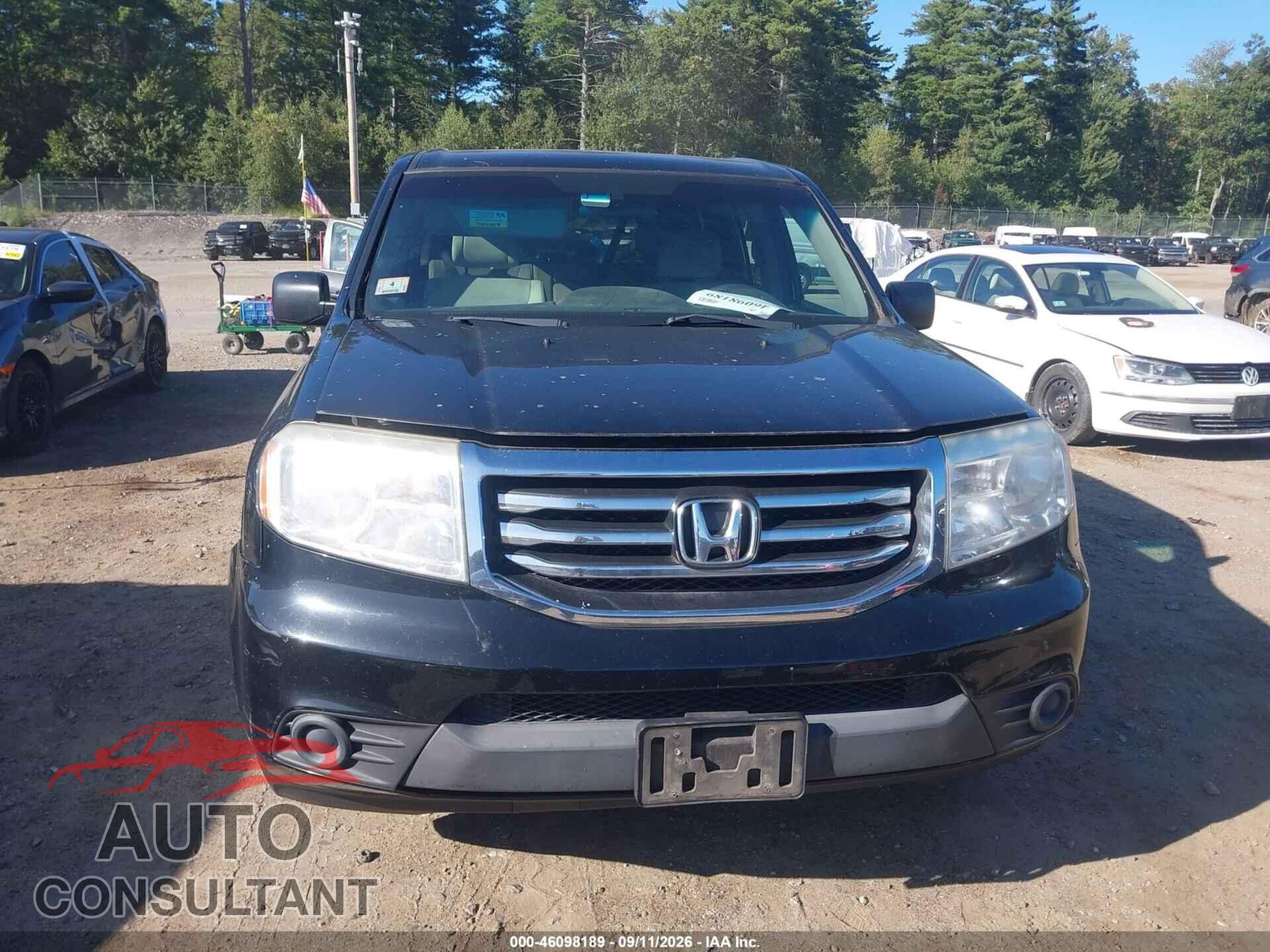 HONDA PILOT 2014 - 5FNYF4H20EB041848