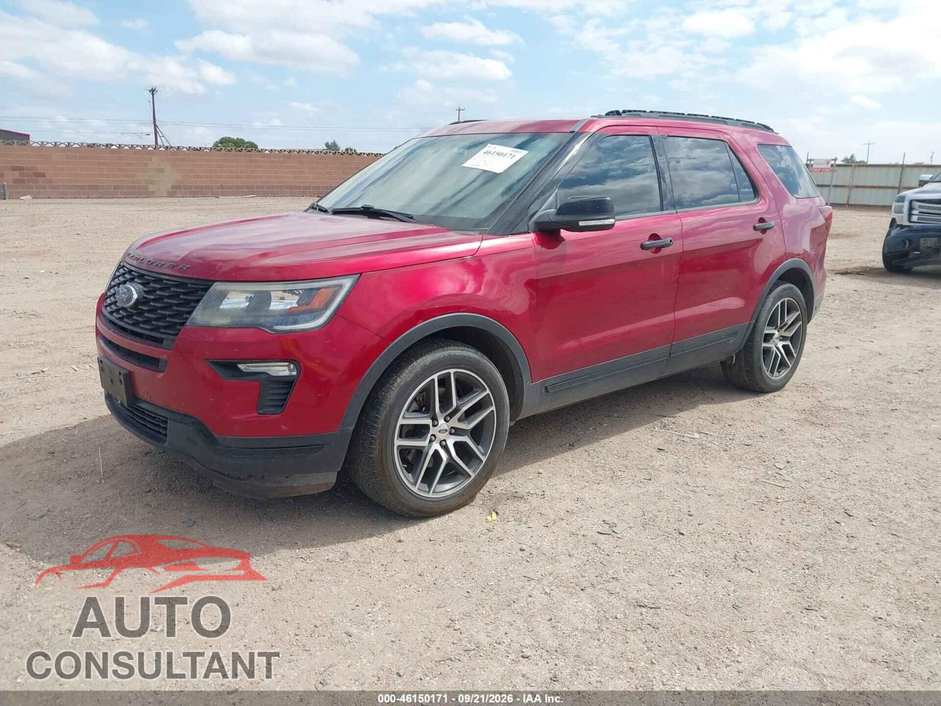 FORD EXPLORER 2018 - 1FM5K8GT0JGB42724