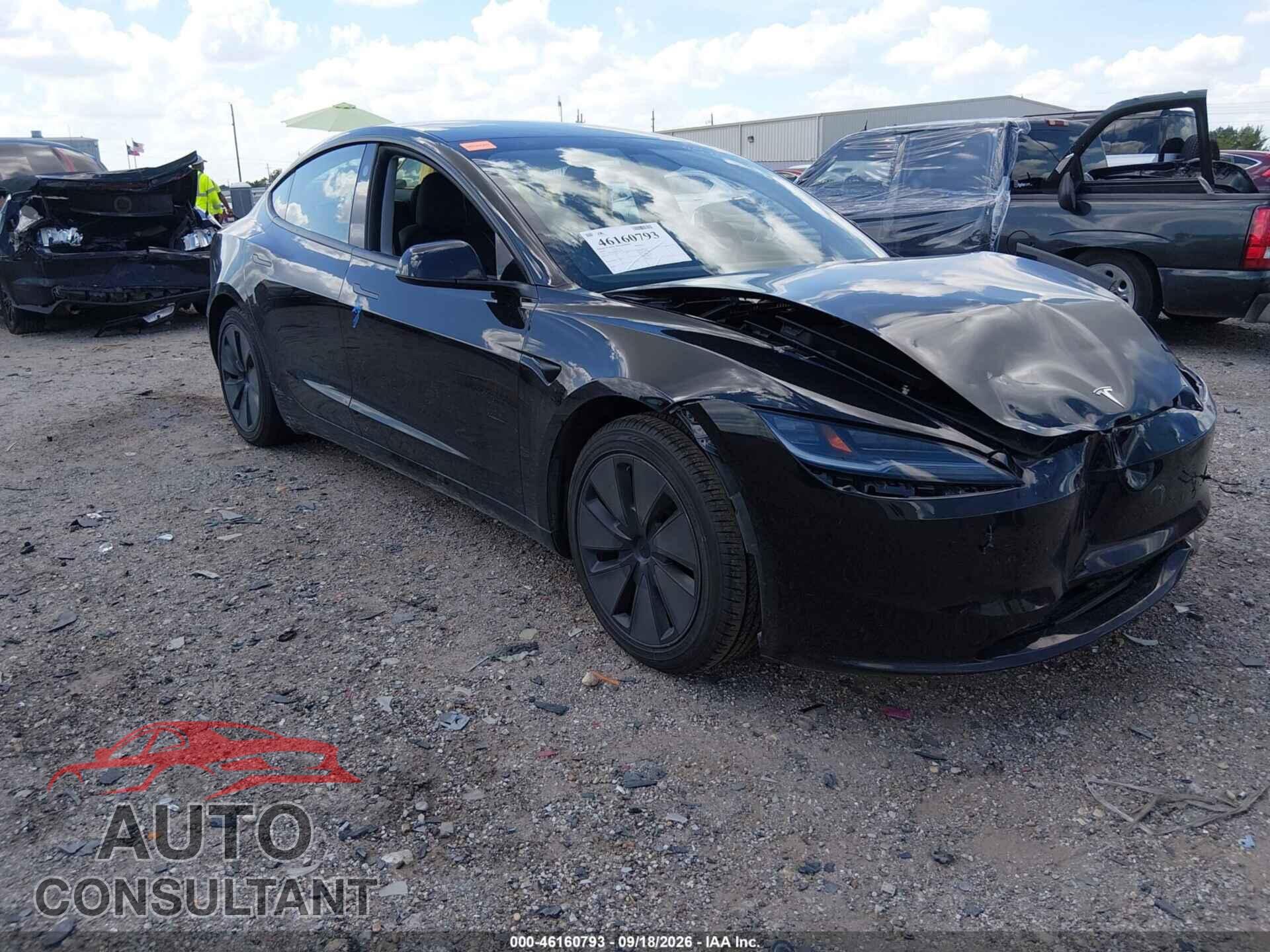 TESLA MODEL 3 2024 - 5YJ3E1EA2RF726656